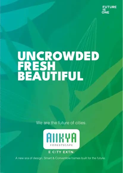 Aiikya Forestscape: Brochure, page 1 (filed with Karnataka RERA)