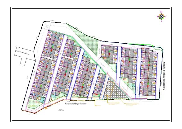 Aiikya Forestscape: STP demarcation drawing  (filed with Karnataka RERA)