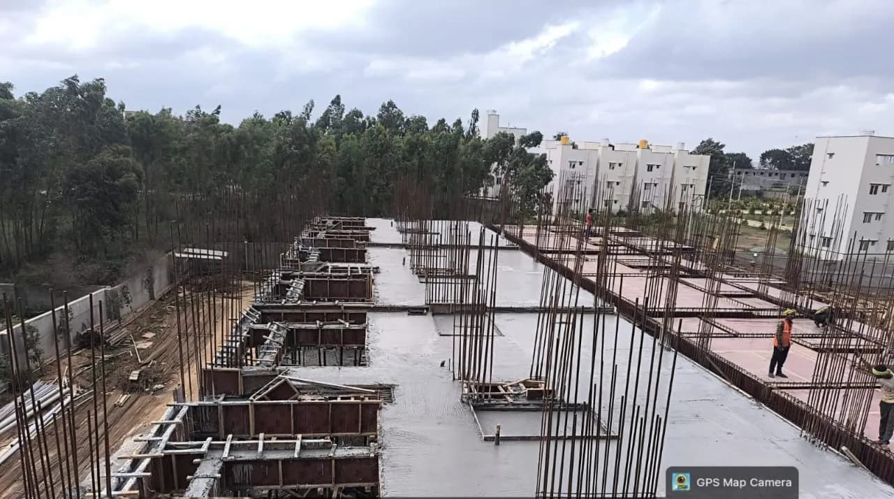 Aiikya Forestscape: Site photo filed with Karnataka RERA
