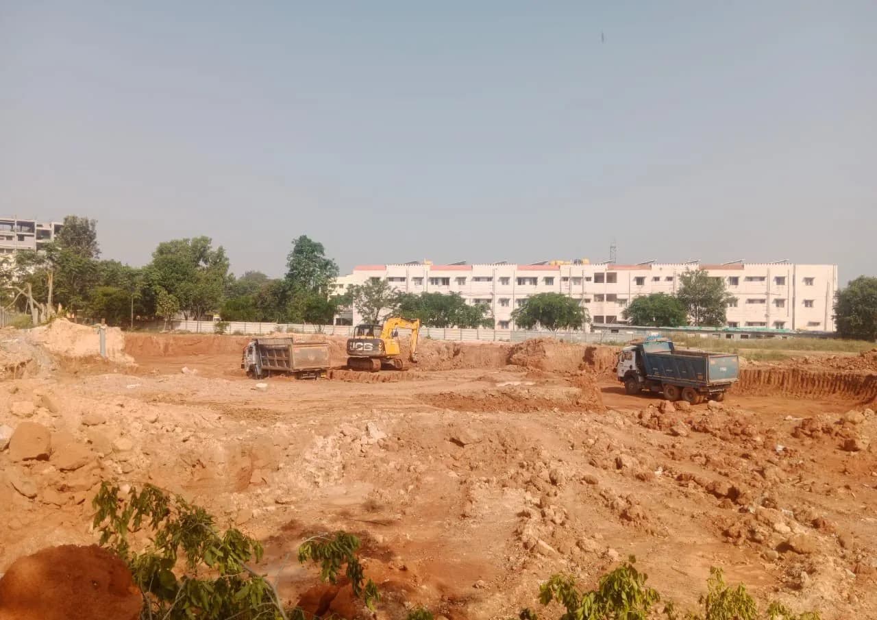 Mythri Sity: Site photo filed with Karnataka RERA
