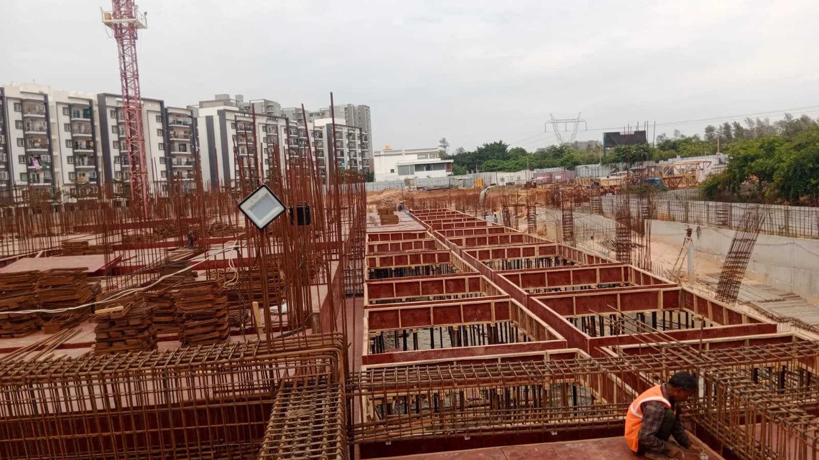 Mythri Sity: Site photo filed with Karnataka RERA