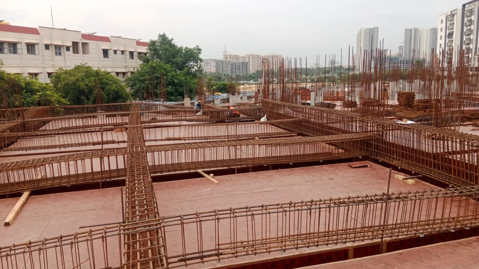 Mythri Sity: Site photo filed with Karnataka RERA