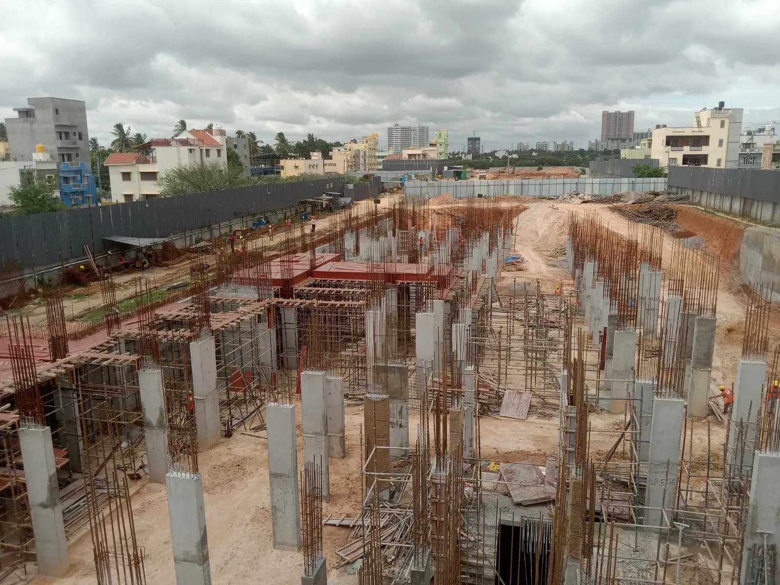 Inspira Winds of Life: Site photo filed with Karnataka RERA