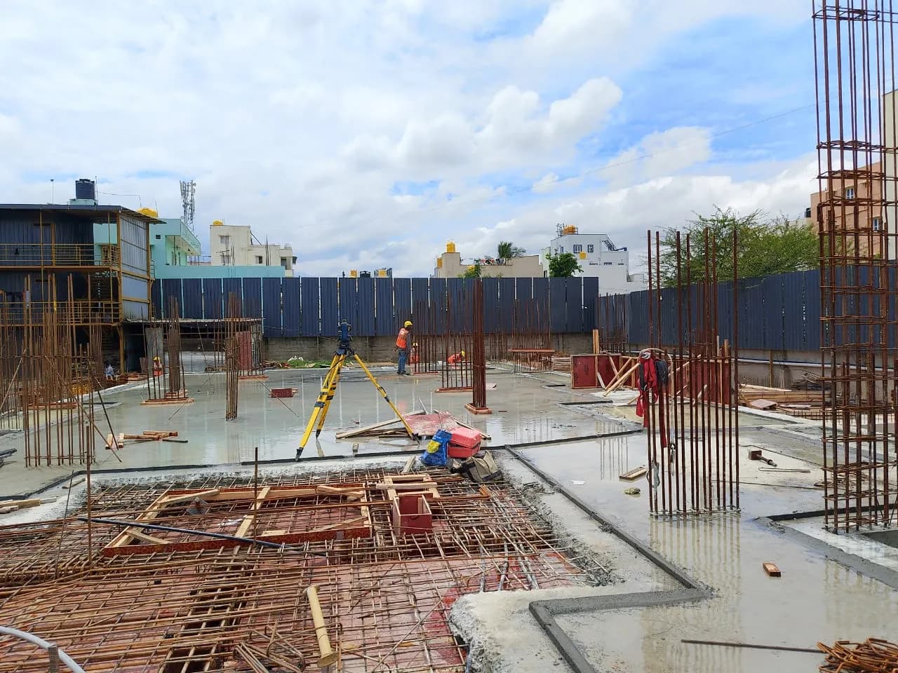 Inspira Winds of Life: Site photo filed with Karnataka RERA