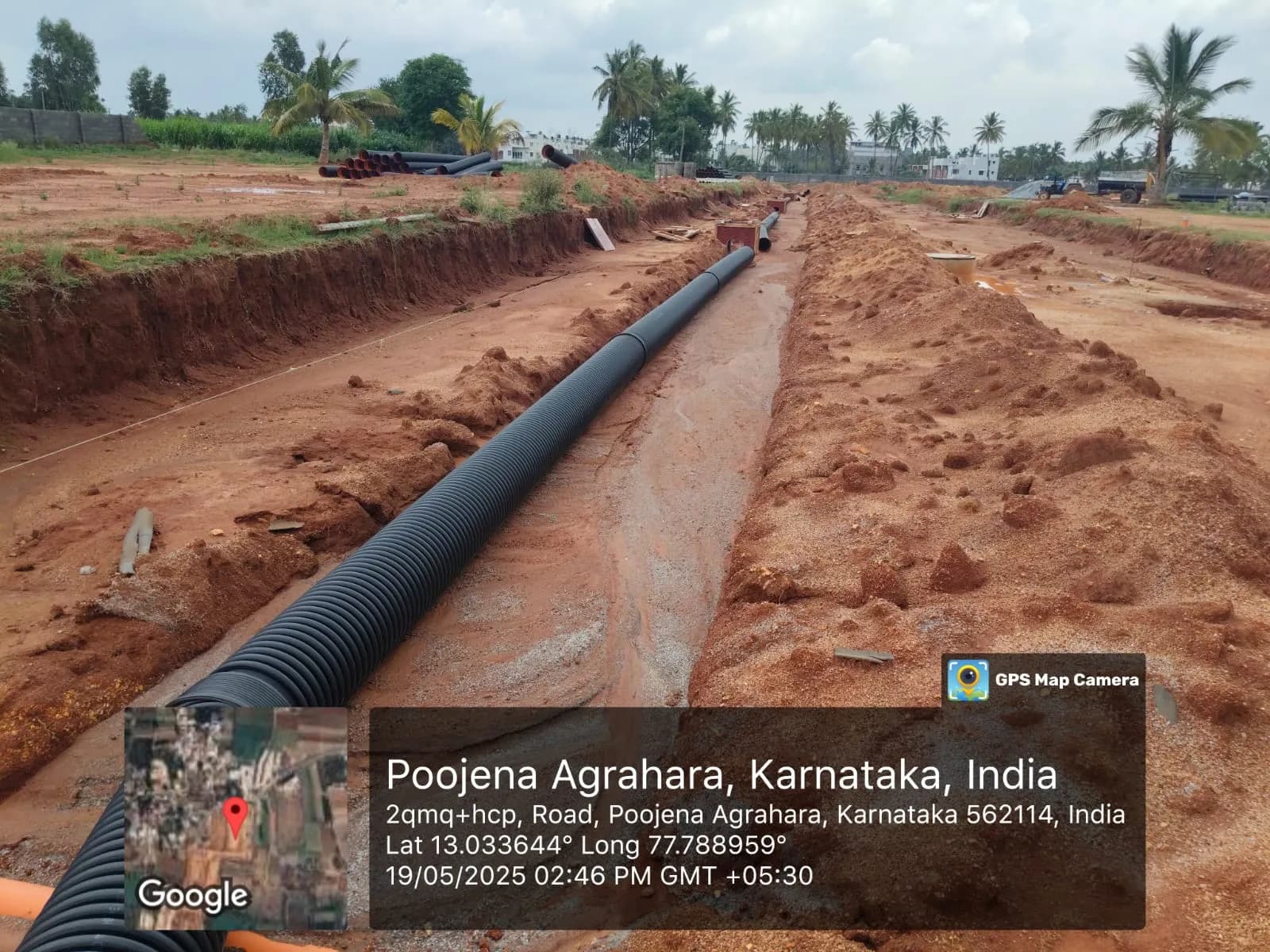 Nexon Travenza: Site photo filed with Karnataka RERA