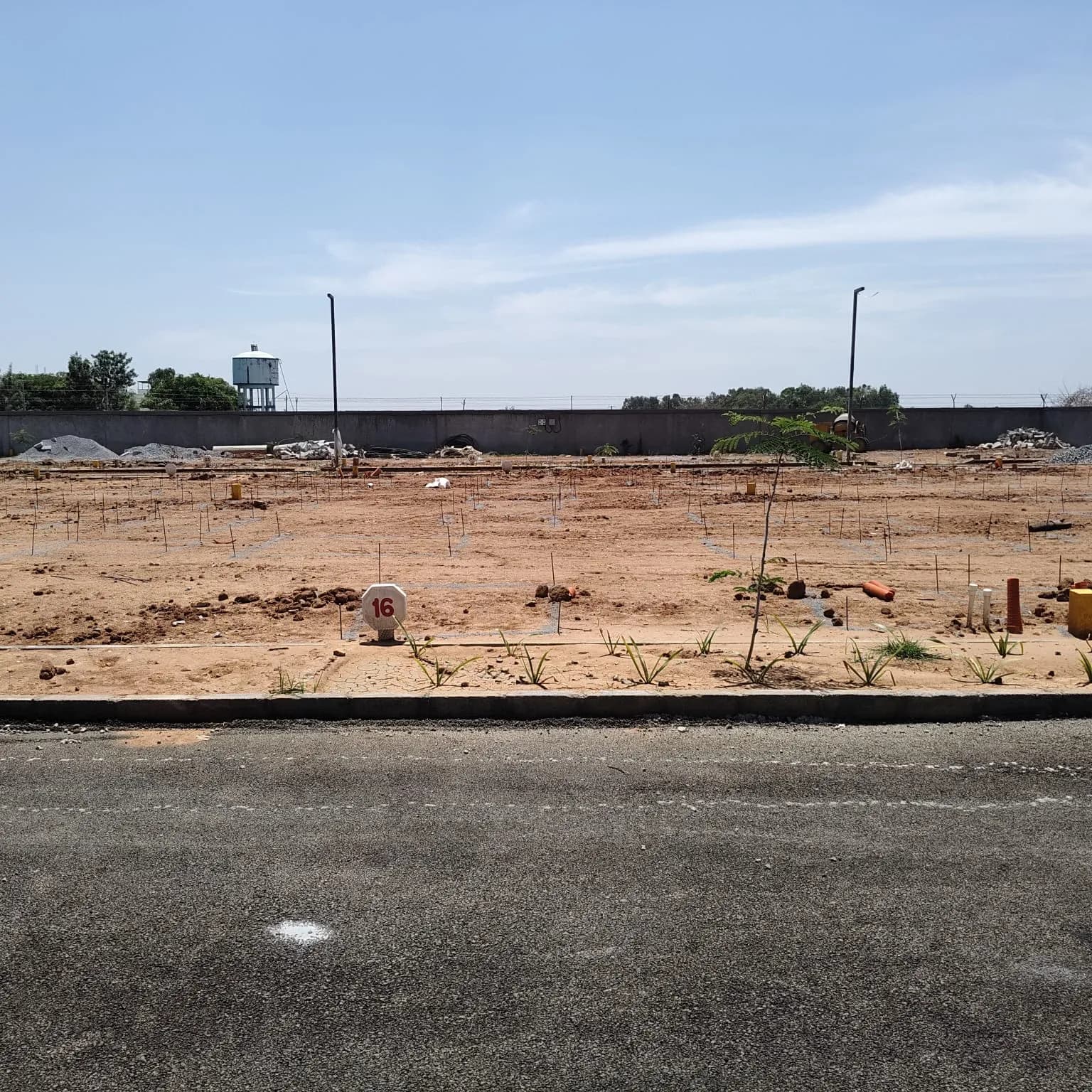 Kumari Savya: Site photo filed with Karnataka RERA