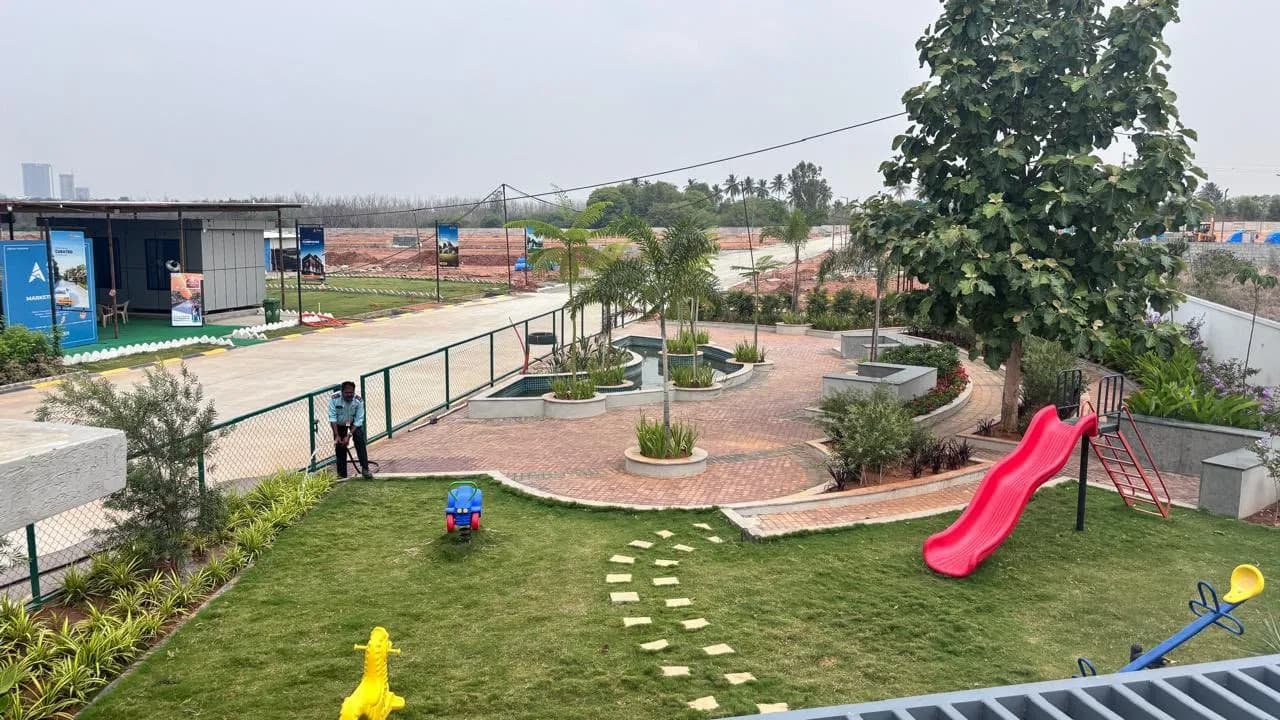 Abhee Tranquila: Site photo filed with Karnataka RERA