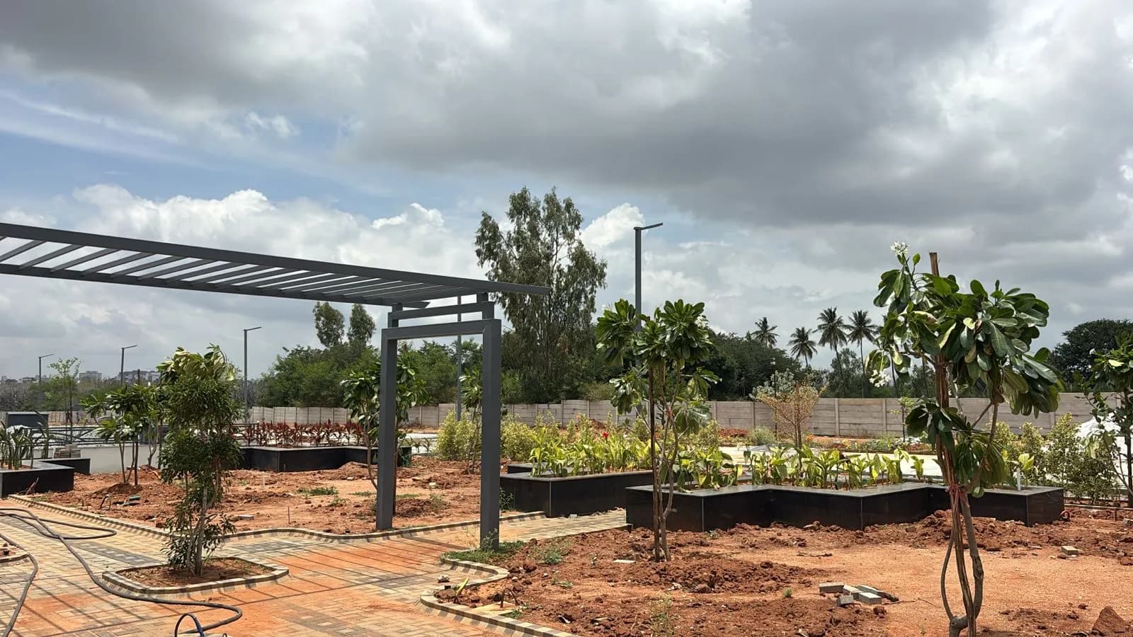 Abhee Tranquila: Site photo filed with Karnataka RERA