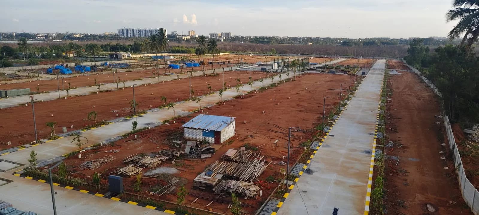 Abhee Tranquila: Site photo filed with Karnataka RERA