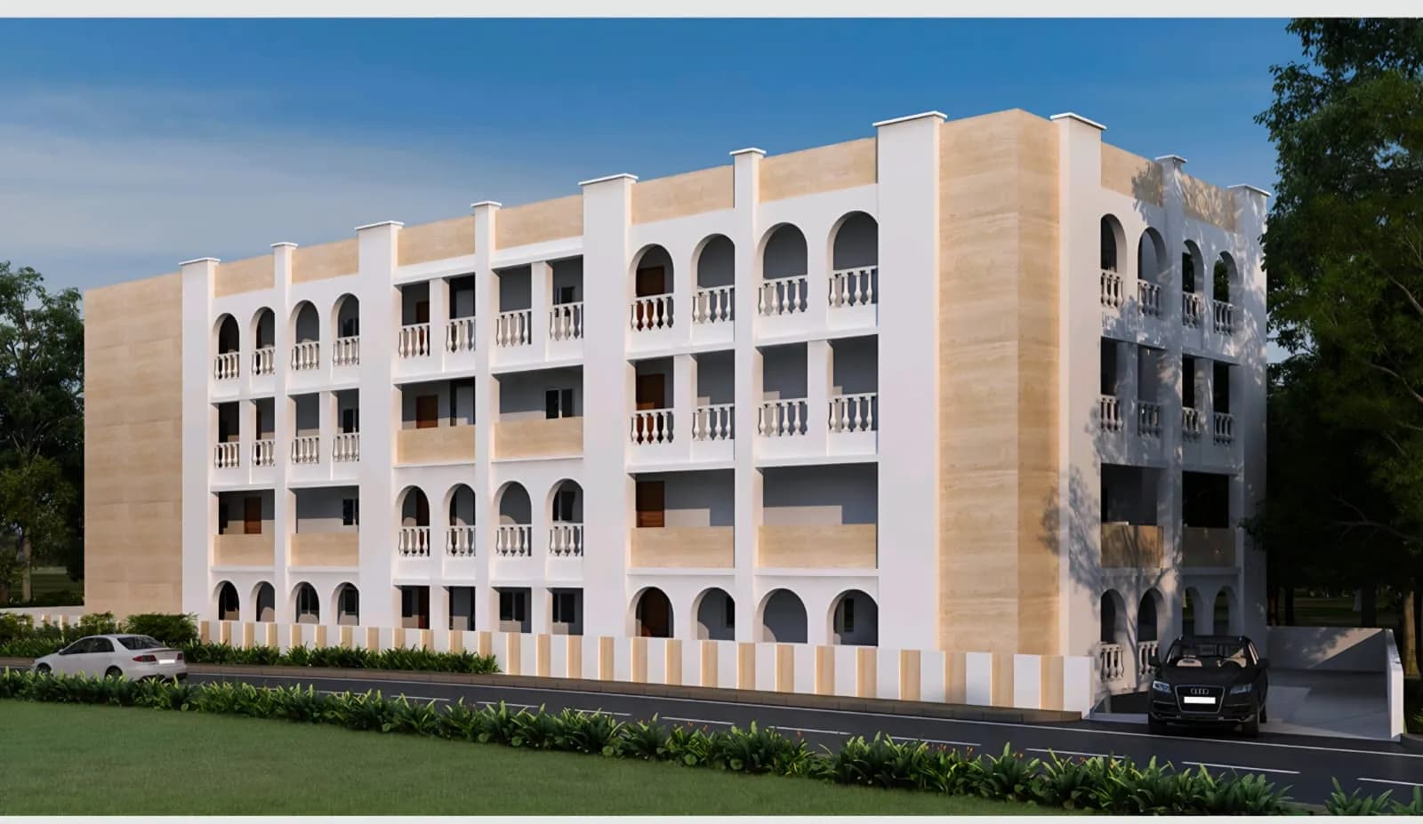Trilok Premium Apartments: Site photo filed with Karnataka RERA