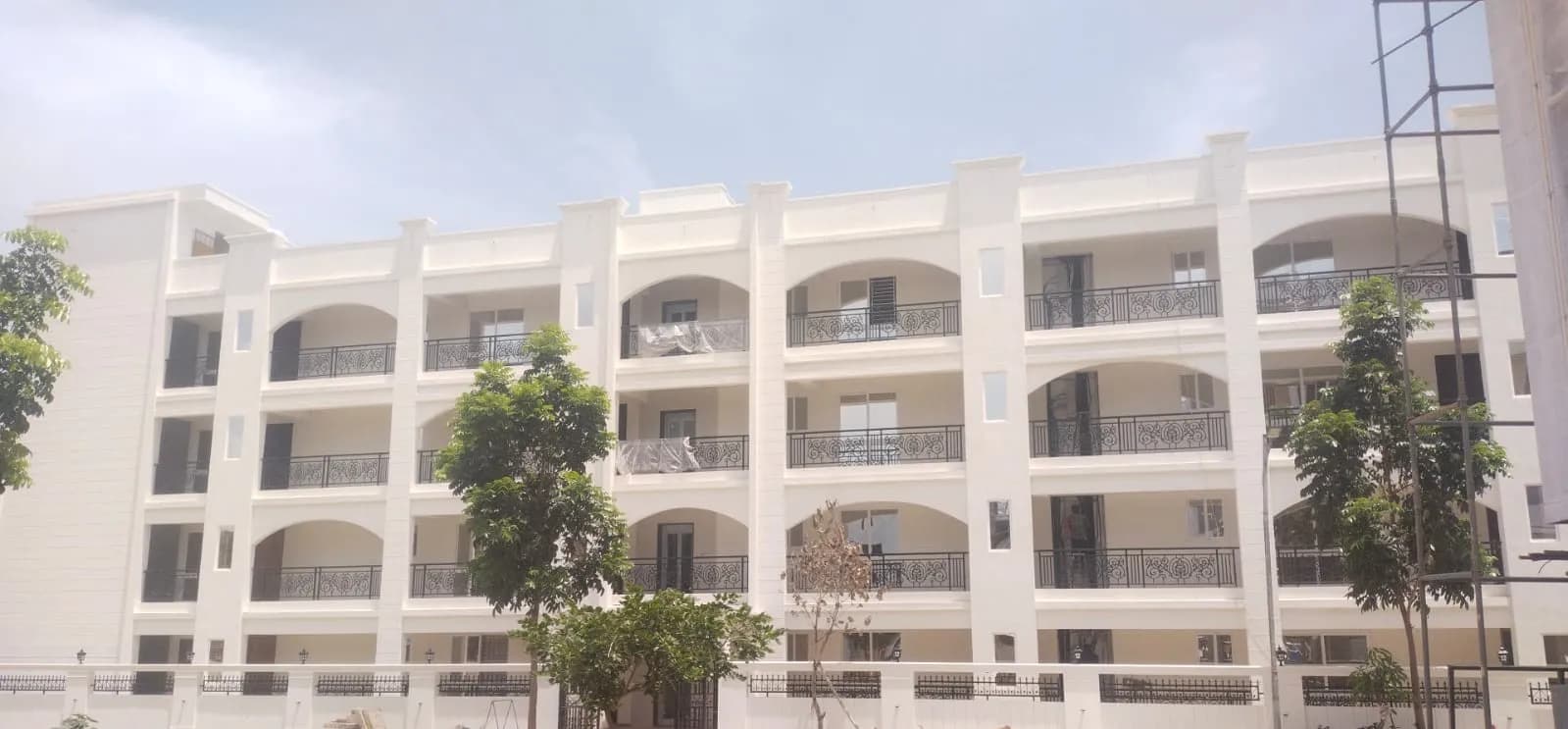 Trilok Premium Apartments: Site photo filed with Karnataka RERA