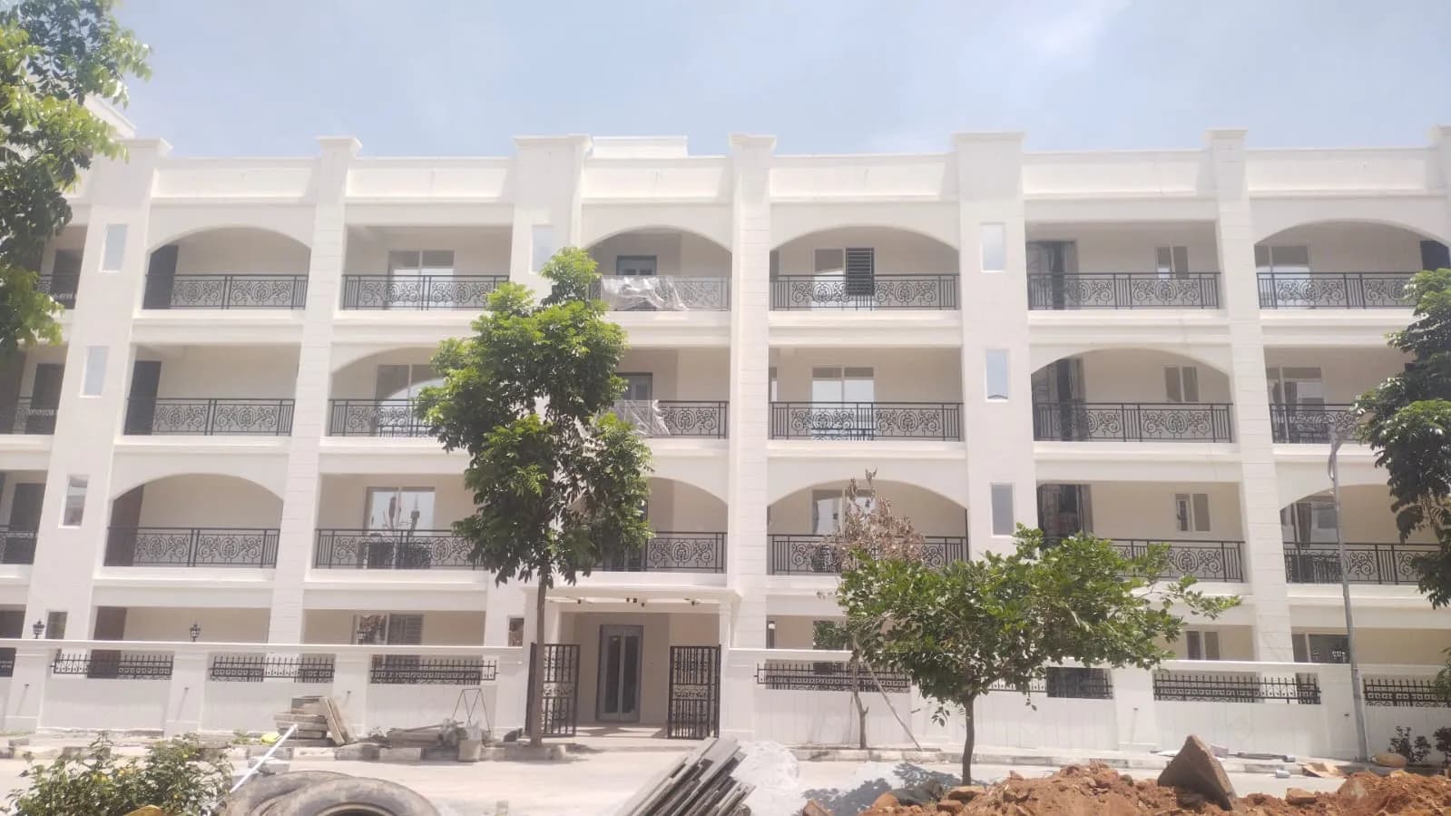 Trilok Premium Apartments: Site photo filed with Karnataka RERA