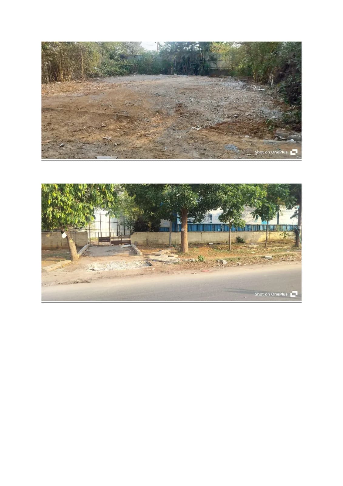 Ohana: Site photo filed with Karnataka RERA