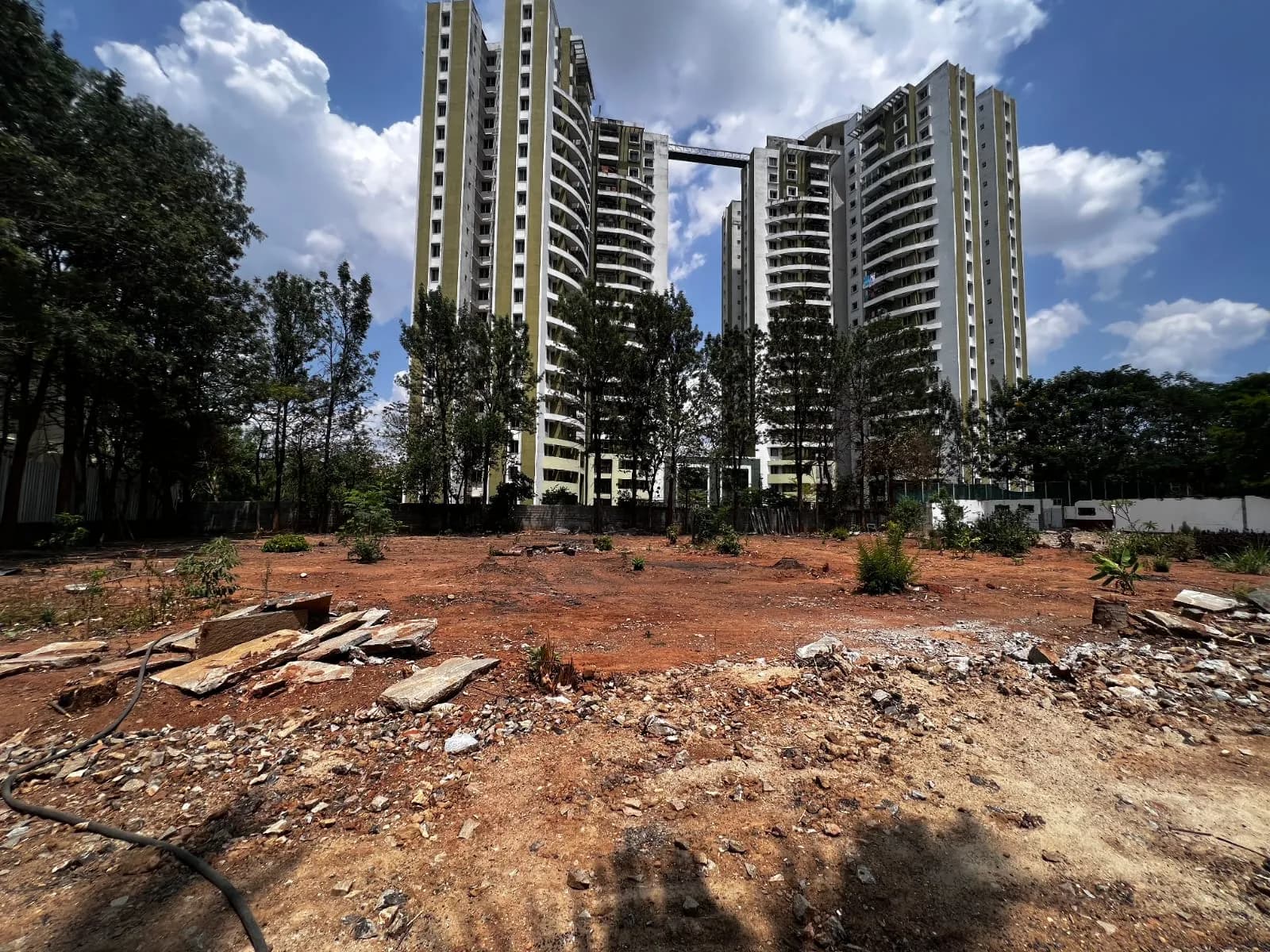 Verdant Tropical Heights: Site photo filed with Karnataka RERA