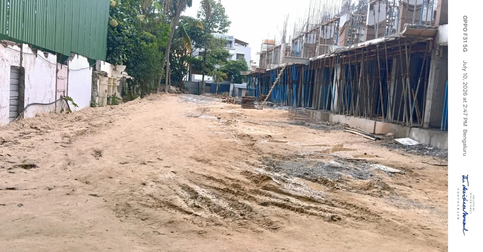 Verdant Tropical Heights: Site photo filed with Karnataka RERA