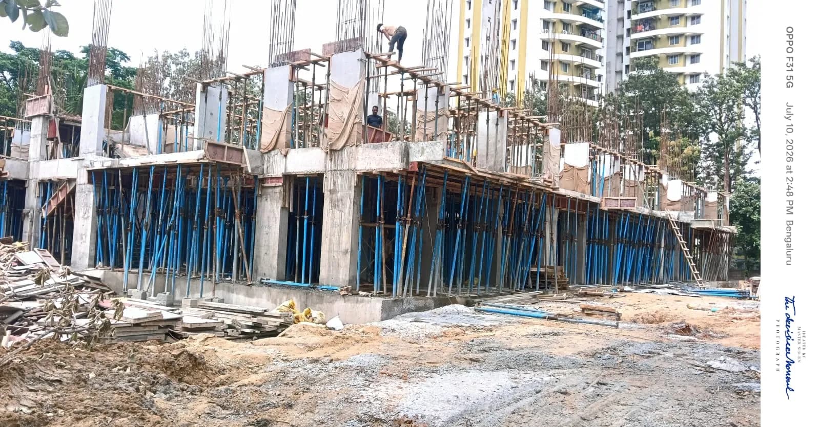 Verdant Tropical Heights: Site photo filed with Karnataka RERA