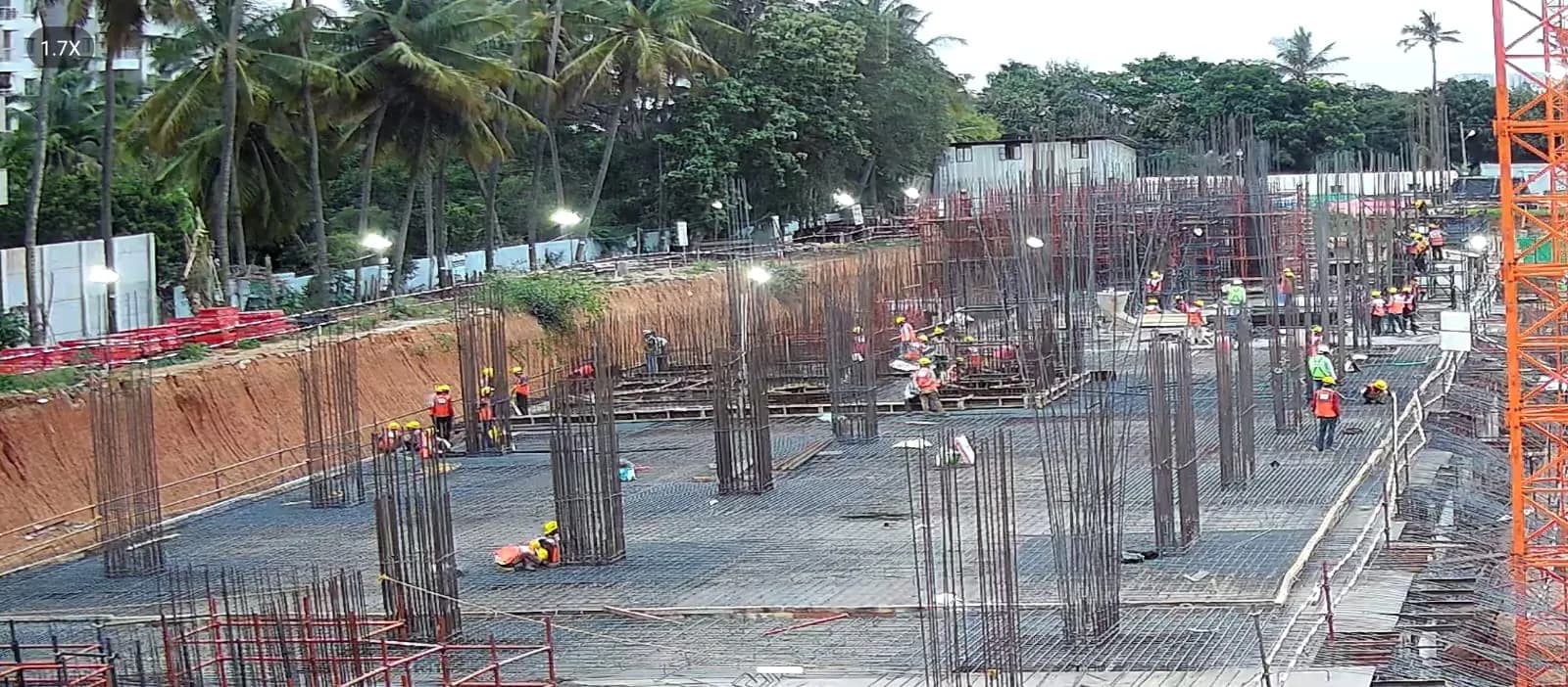 Pelican Gardens: Site photo filed with Karnataka RERA