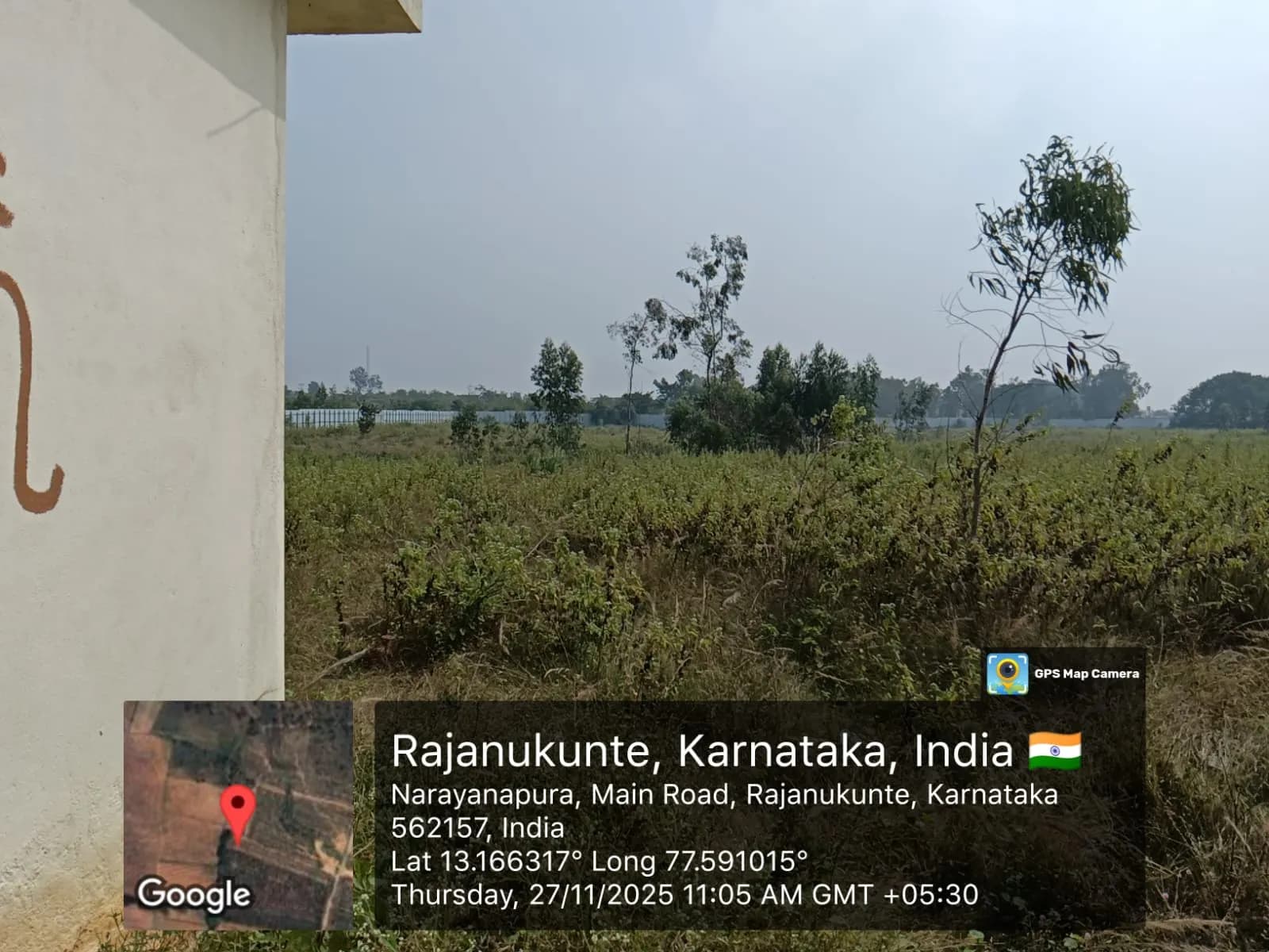 Embassy Eden: Site photo filed with Karnataka RERA