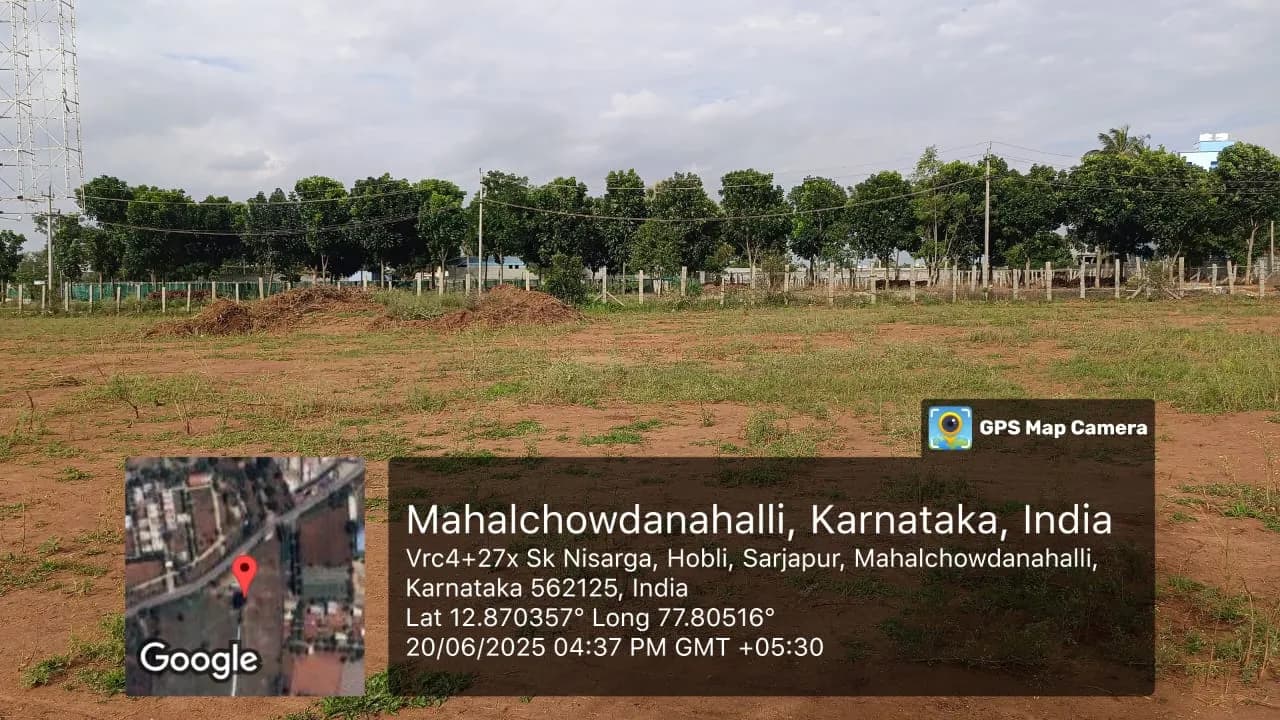 Neon: Site photo filed with Karnataka RERA