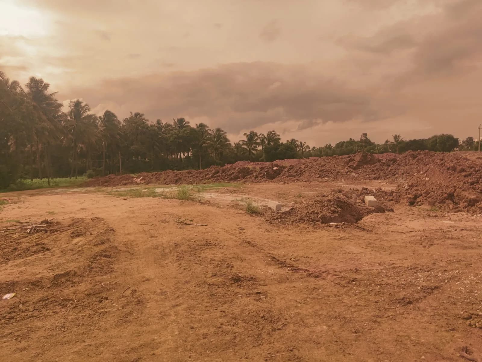 V.R Mega Township: Site photo filed with Karnataka RERA