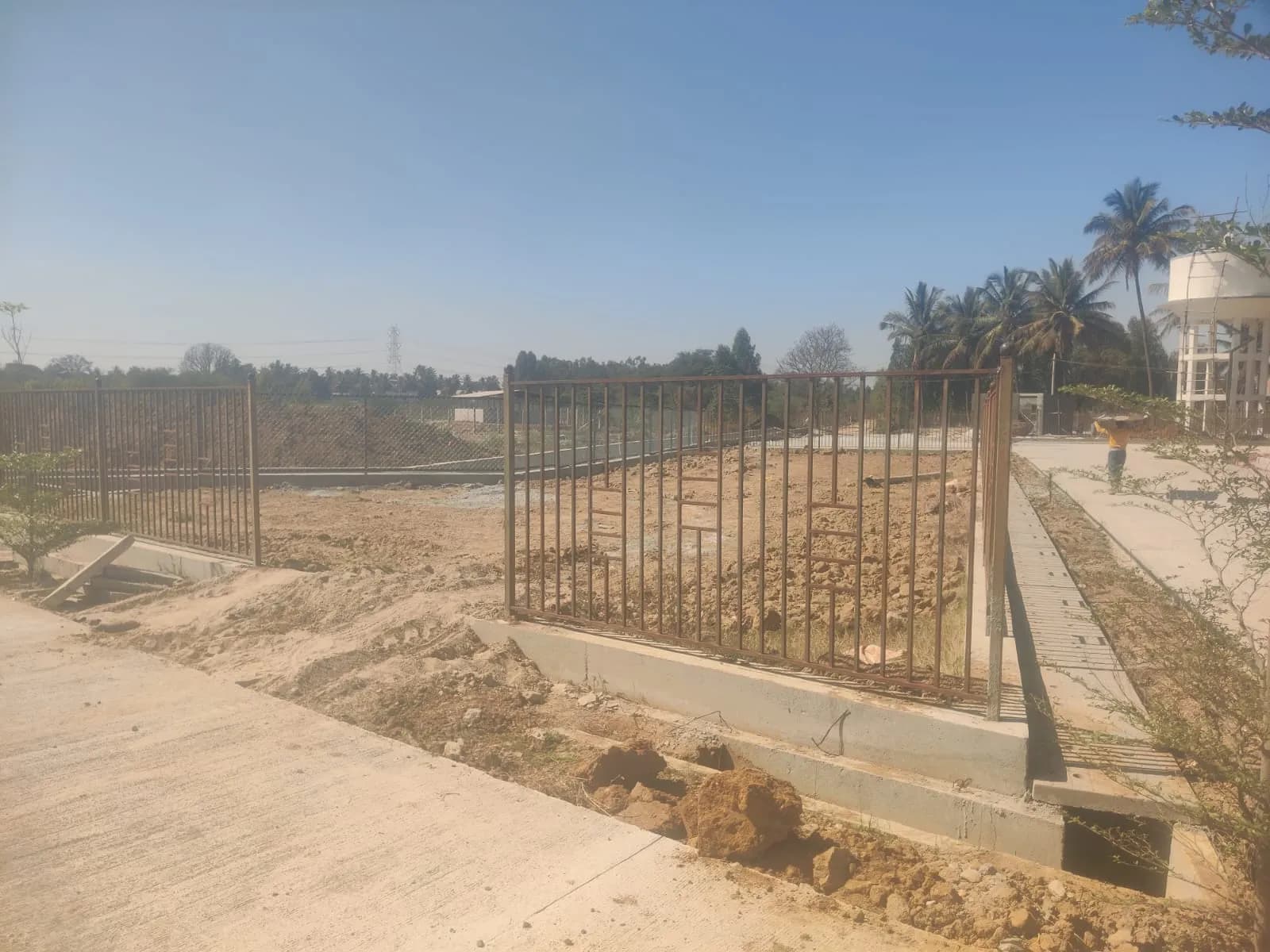 V.R Mega Township: Site photo filed with Karnataka RERA