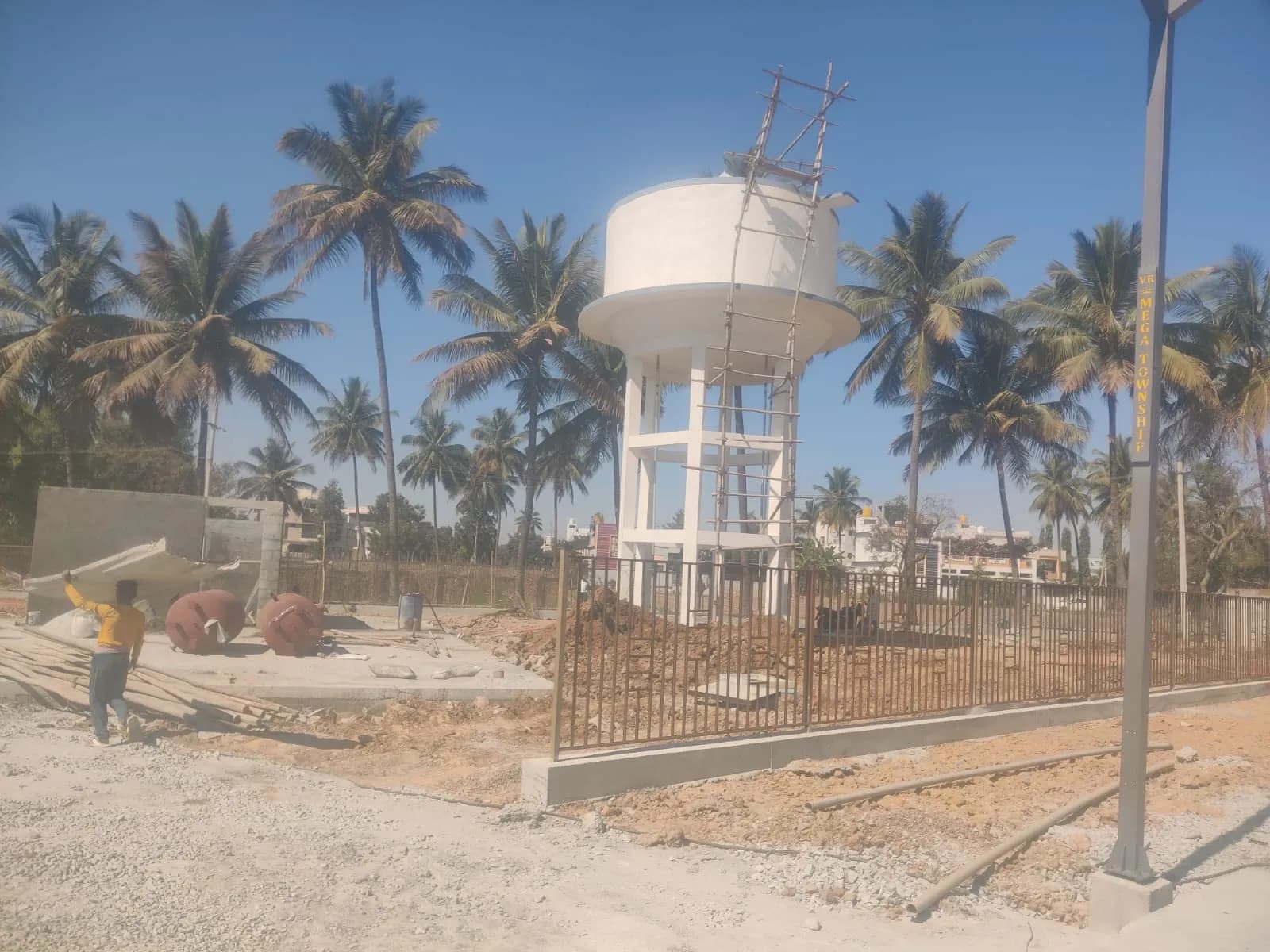 V.R Mega Township: Site photo filed with Karnataka RERA