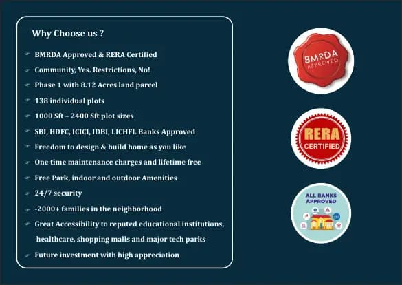 Kuteera: BROCHURE.pdf, page 3 (filed with Karnataka RERA)
