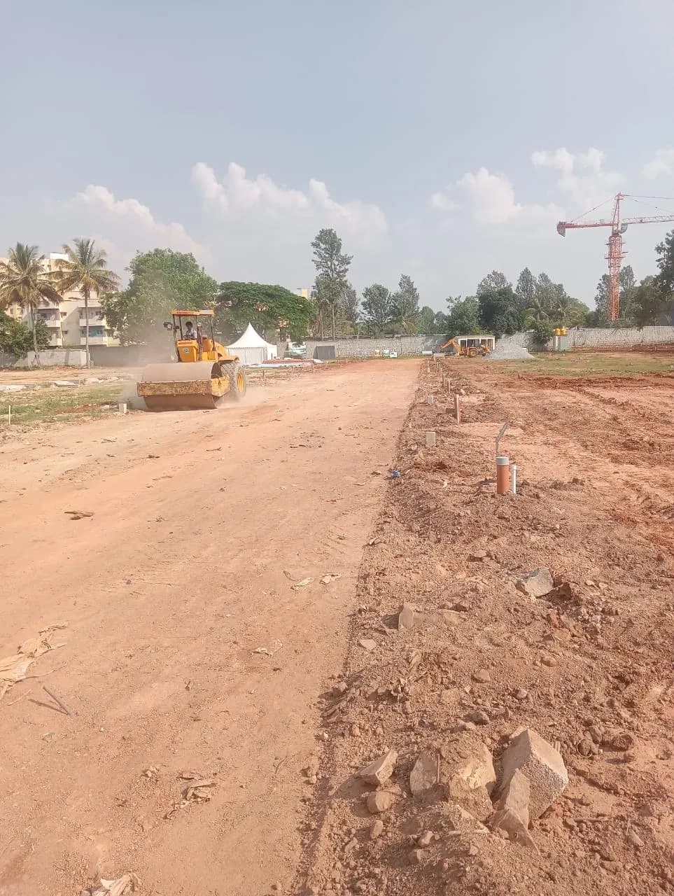 The Citadel: Site photo filed with Karnataka RERA