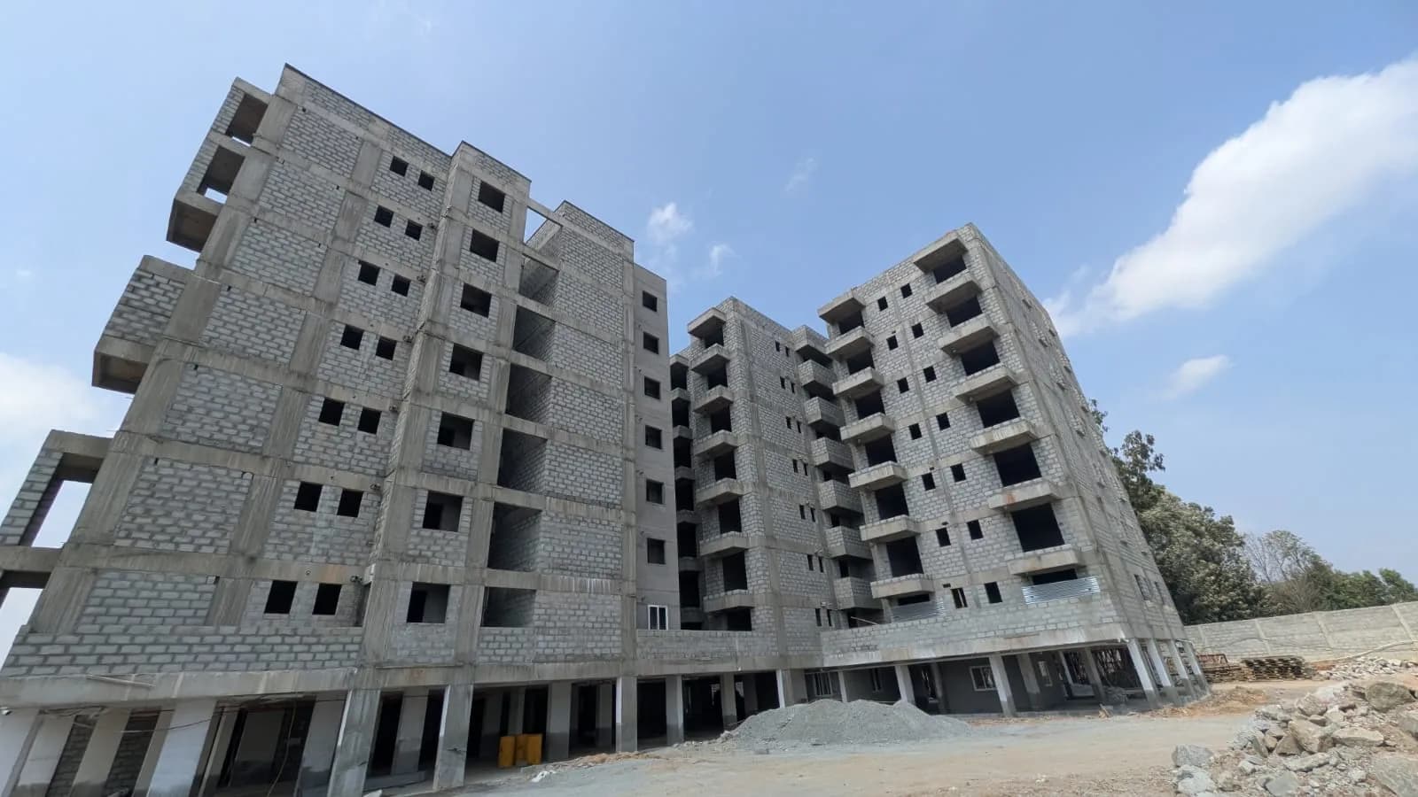 Maruti Akrida: Site photo filed with Karnataka RERA