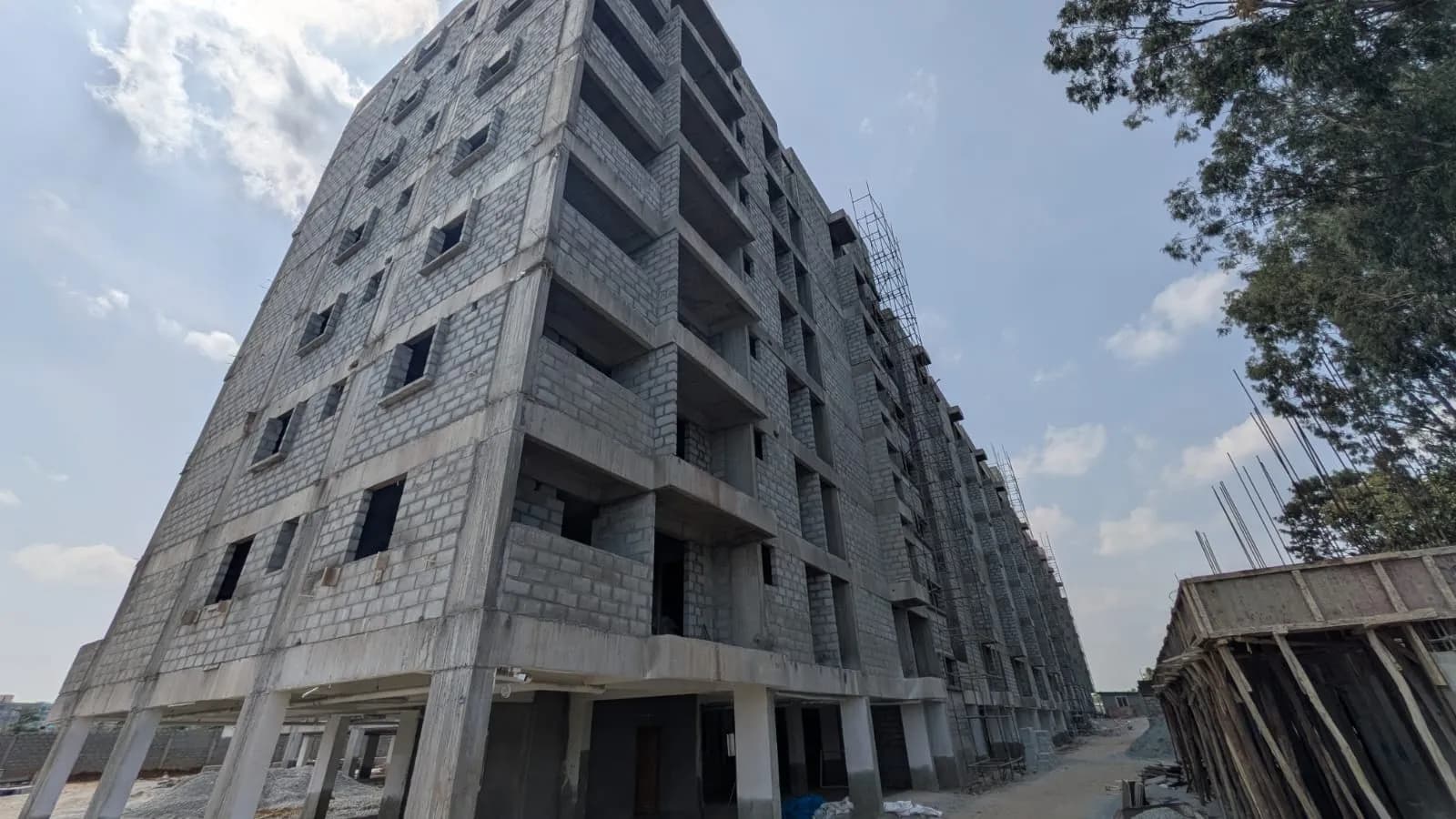 Maruti Akrida: Site photo filed with Karnataka RERA