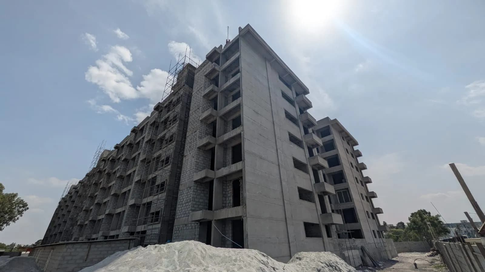 Maruti Akrida: Site photo filed with Karnataka RERA