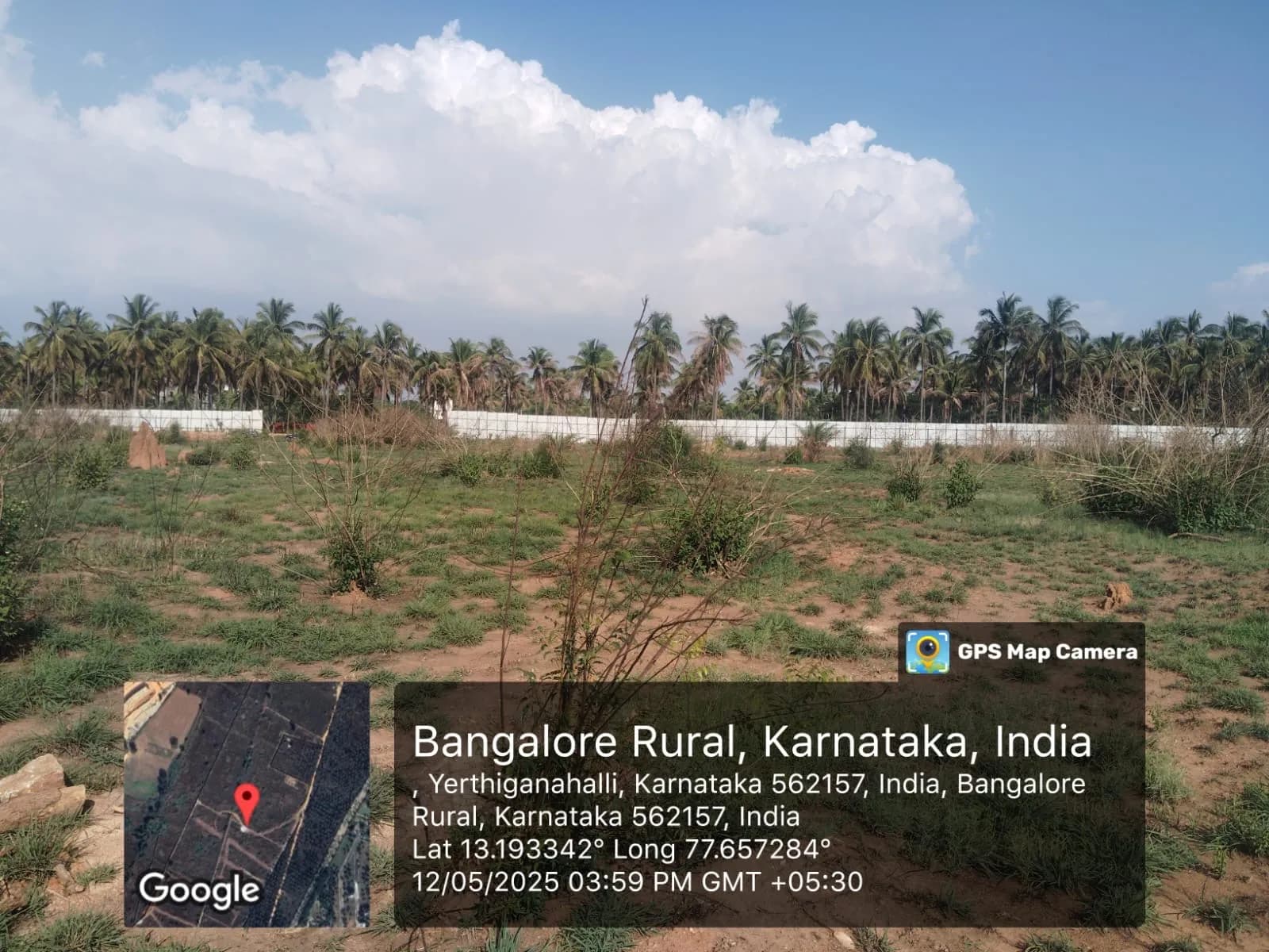 Barca II At Godrej MSR City: Site photo filed with Karnataka RERA