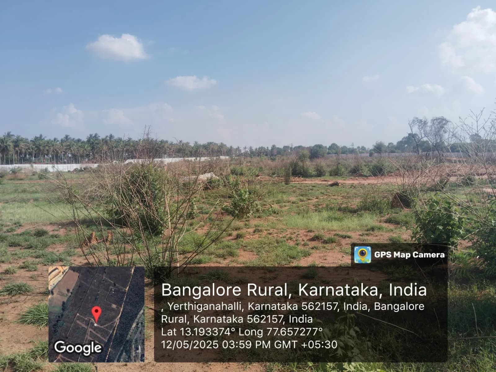 Barca II At Godrej MSR City: Site photo filed with Karnataka RERA