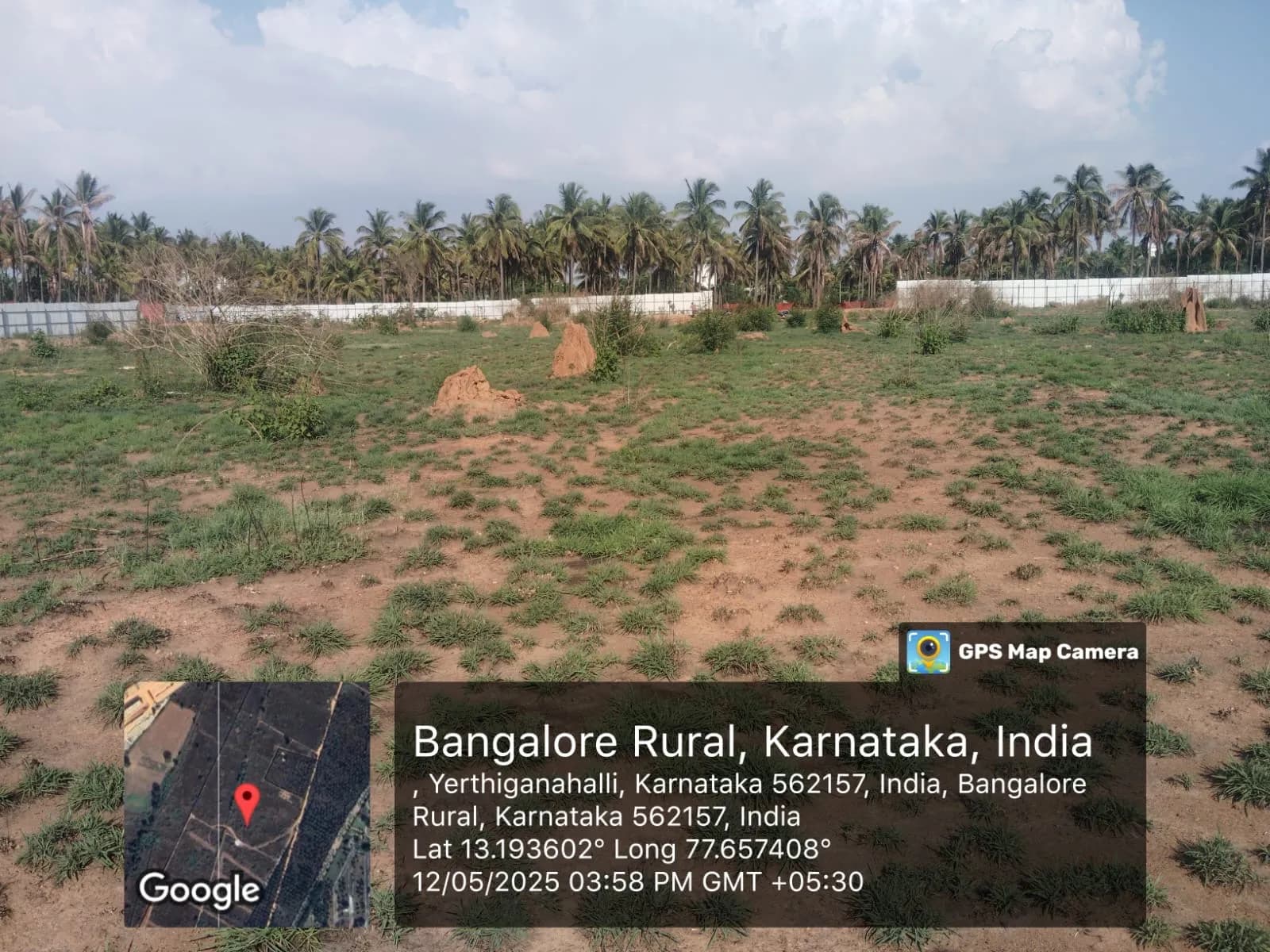Barca II At Godrej MSR City: Site photo filed with Karnataka RERA
