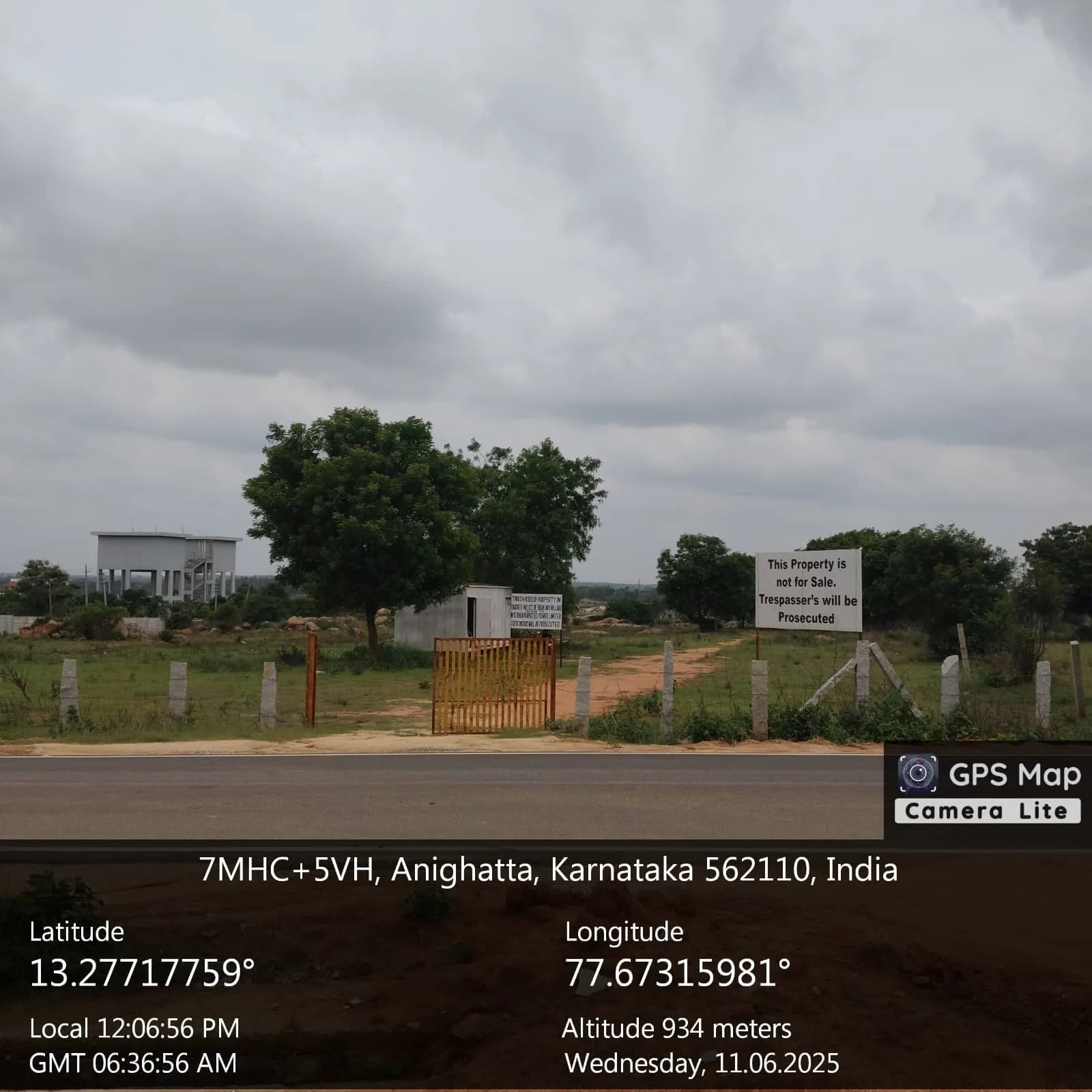 Legacy Mihira: Site photo filed with Karnataka RERA