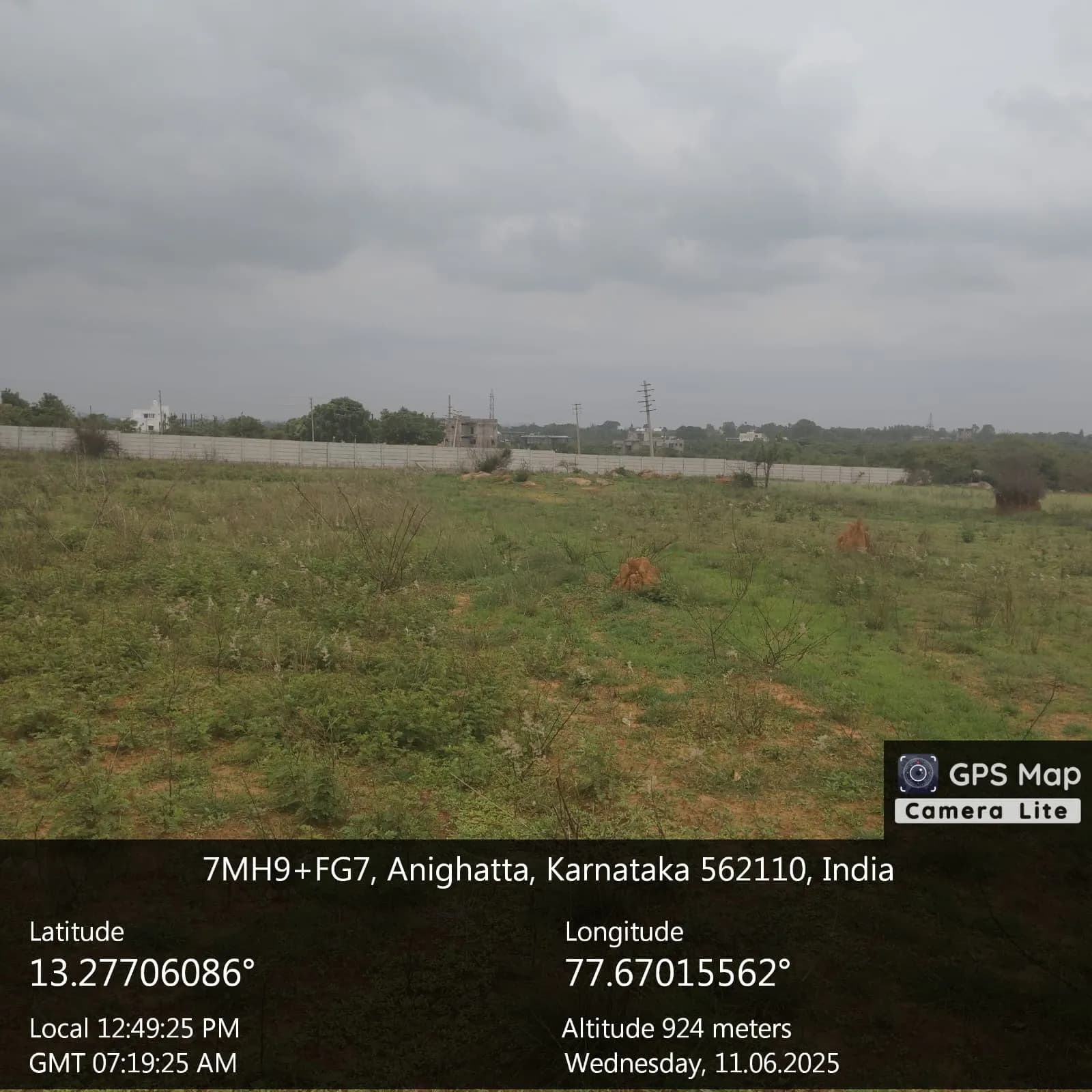 Legacy Mihira: Site photo filed with Karnataka RERA