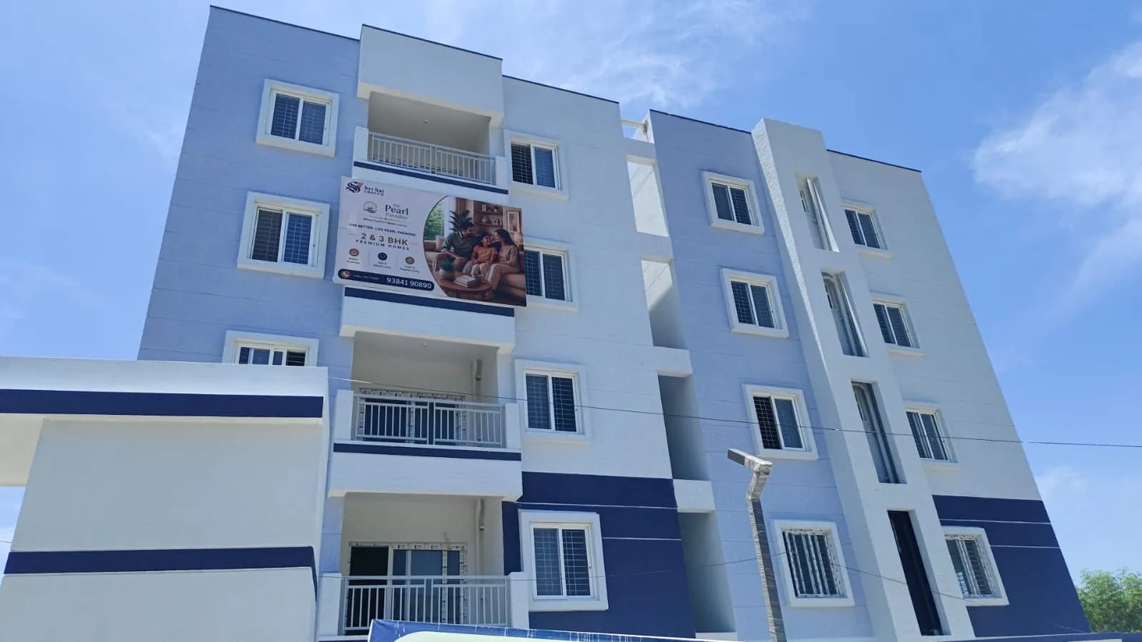 The Pearl Paradise: Site photo filed with Karnataka RERA