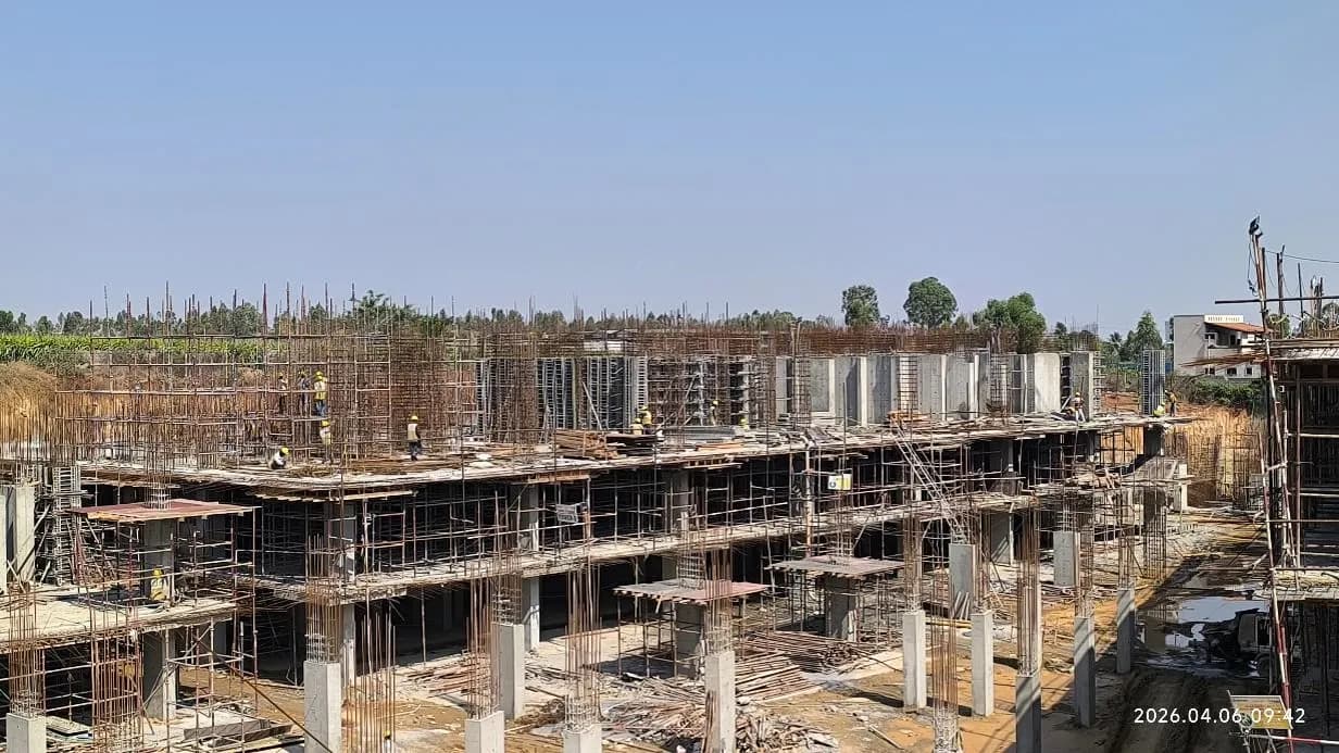 Mana Skanda The Right Life T45: Site photo filed with Karnataka RERA