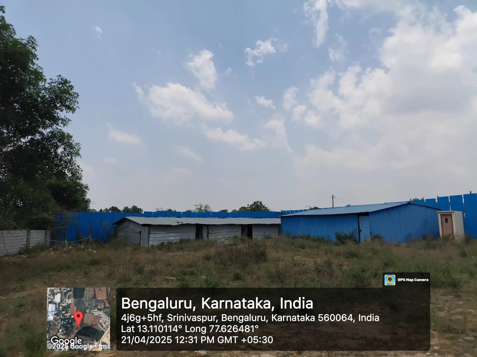 Casagrand Estancia: Site photo filed with Karnataka RERA