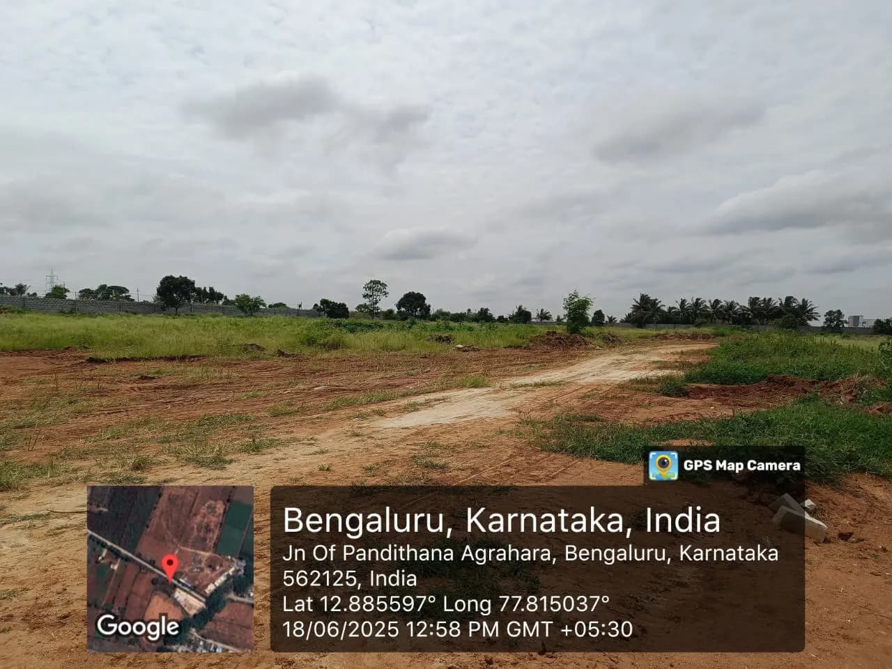 Onyx: Site photo filed with Karnataka RERA