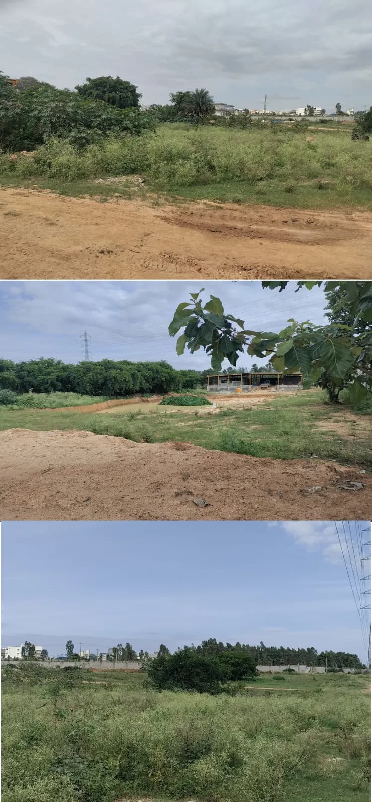 Bren Park City: Site photo filed with Karnataka RERA
