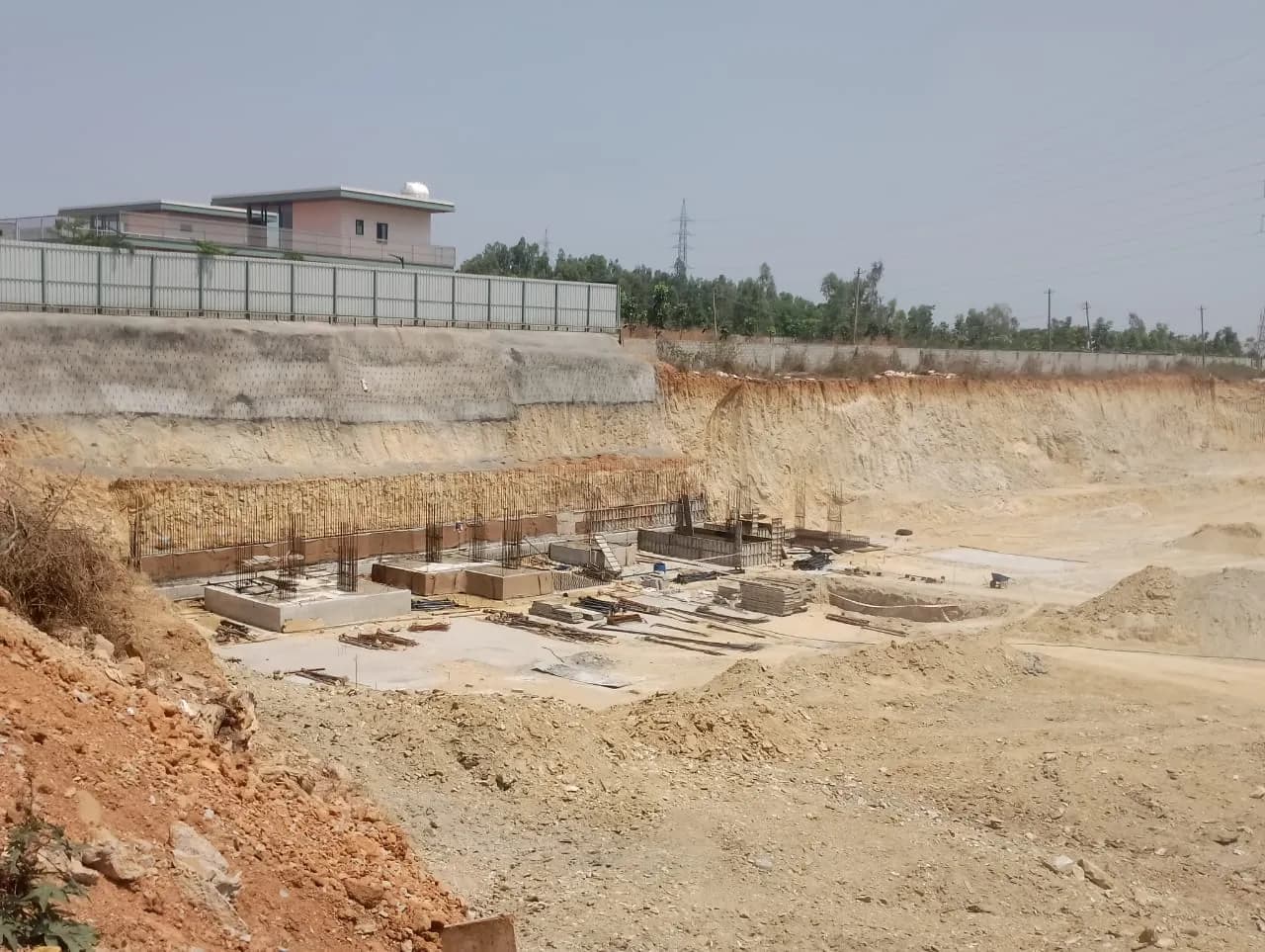 Bren Park City: Site photo filed with Karnataka RERA