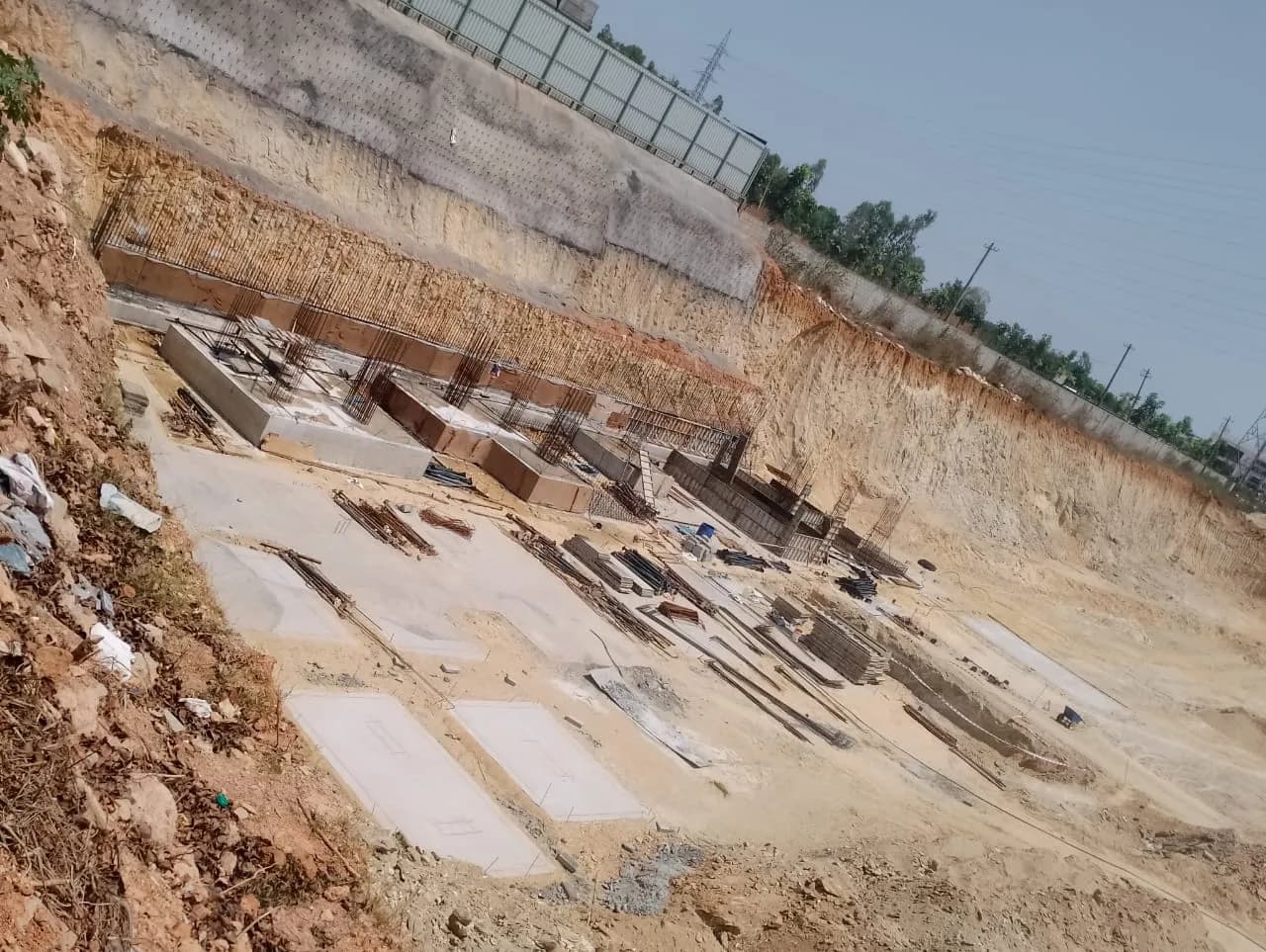 Bren Park City: Site photo filed with Karnataka RERA