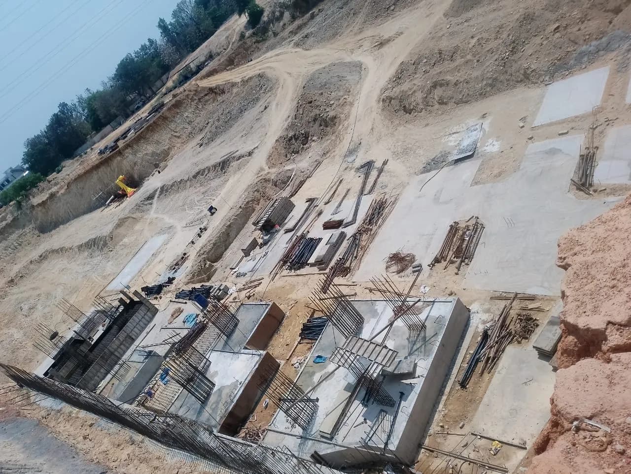 Bren Park City: Site photo filed with Karnataka RERA