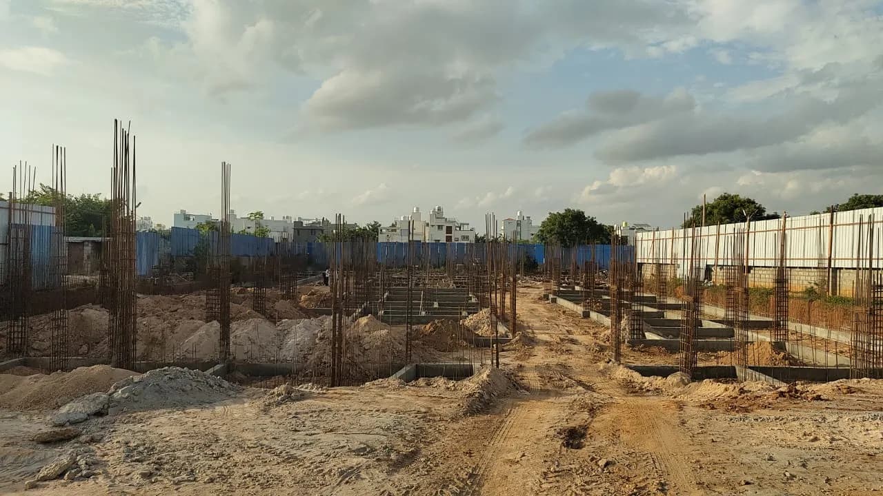 Anrai Clusters: Site photo filed with Karnataka RERA