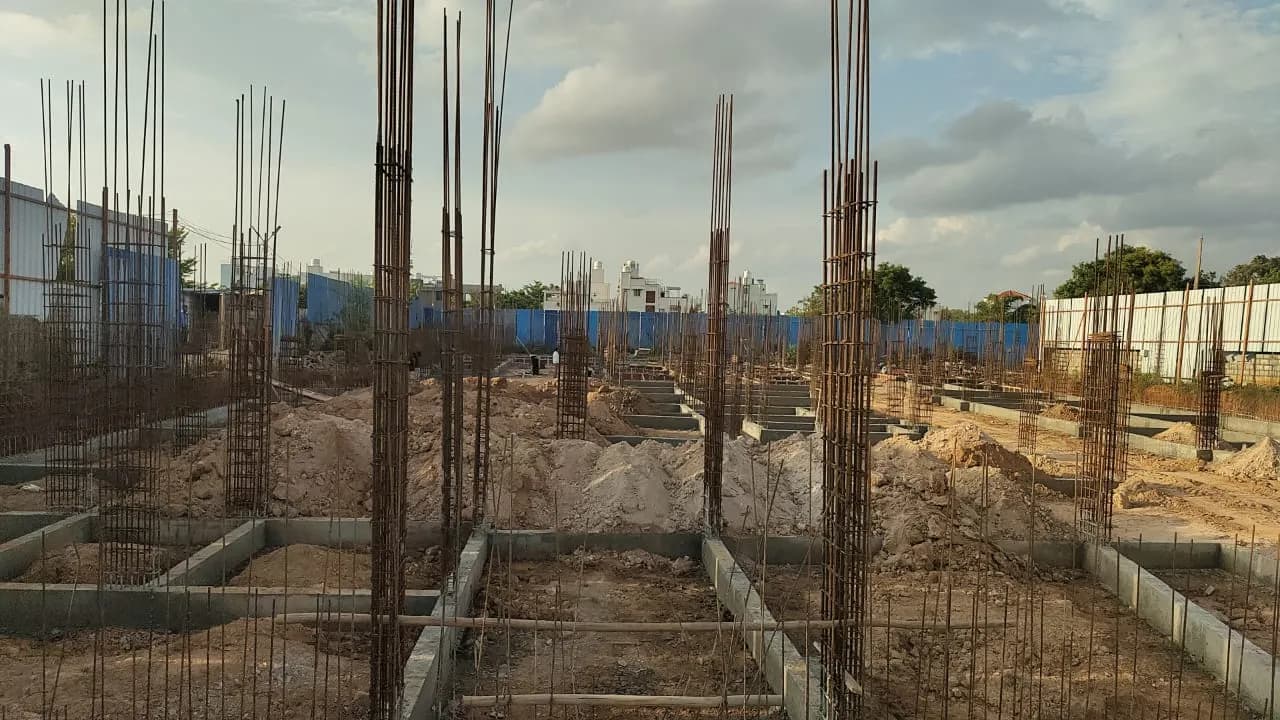 Anrai Clusters: Site photo filed with Karnataka RERA