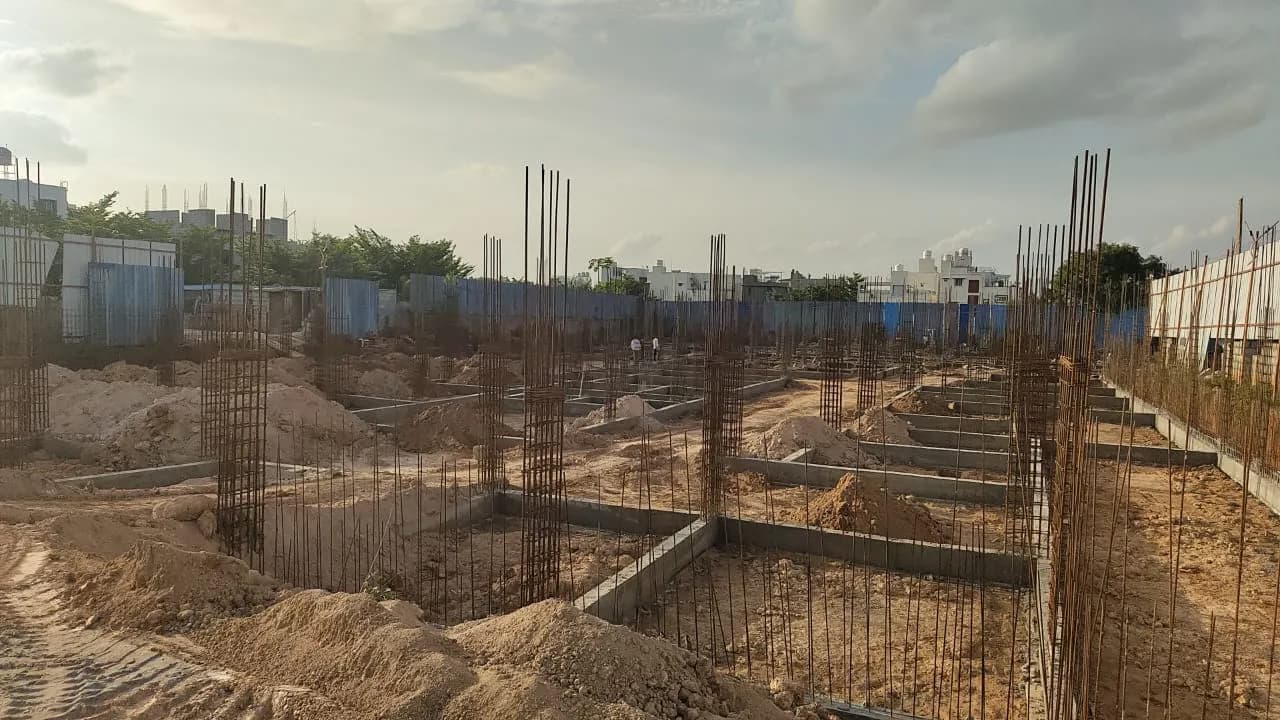 Anrai Clusters: Site photo filed with Karnataka RERA