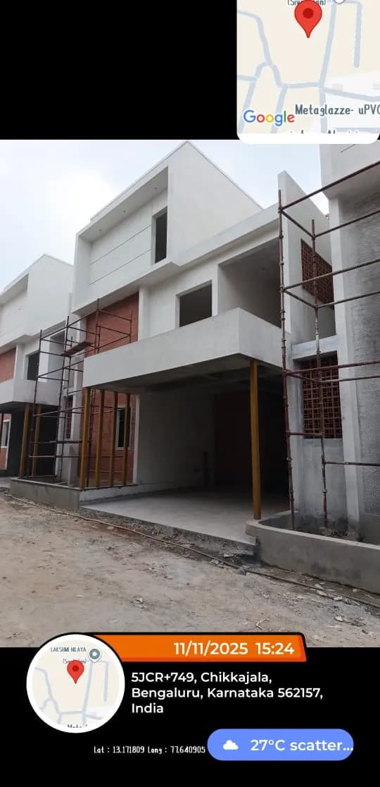 Ramya Water Front: Site photo filed with Karnataka RERA
