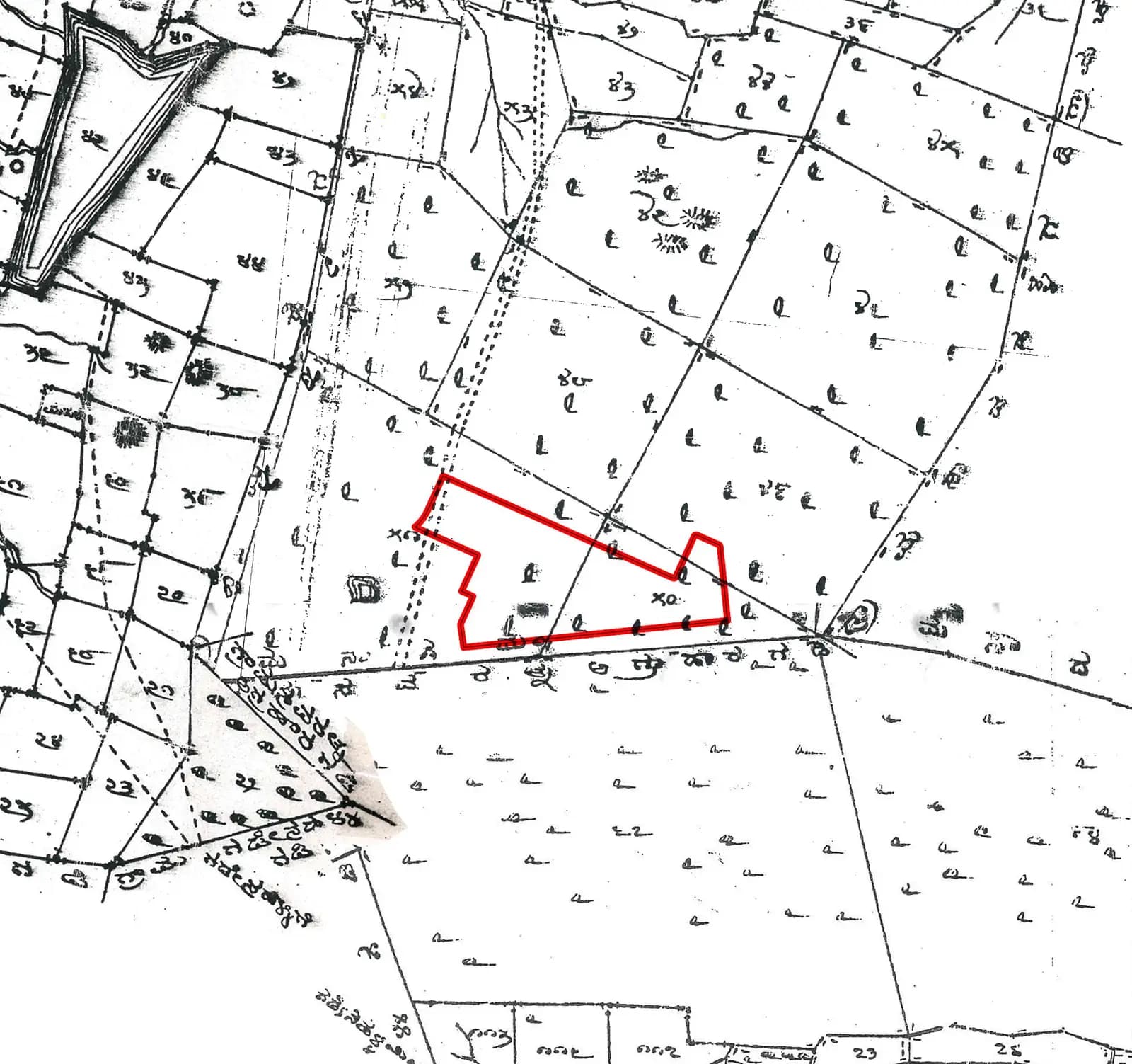 Embassy Paradiso: Village Map Demarcation.jpg (filed with Karnataka RERA)