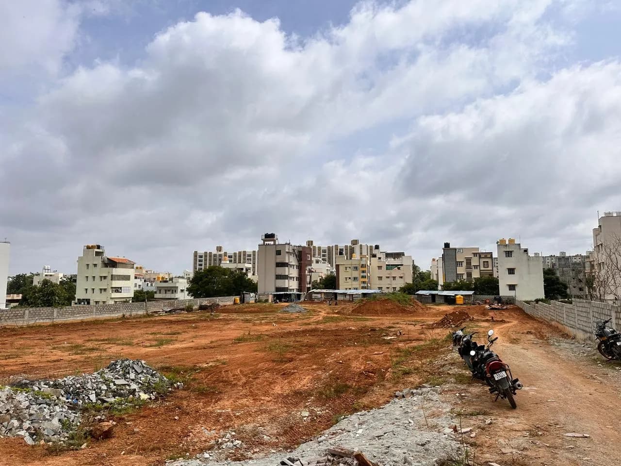 Bhoomika Mayflower: Site photo filed with Karnataka RERA